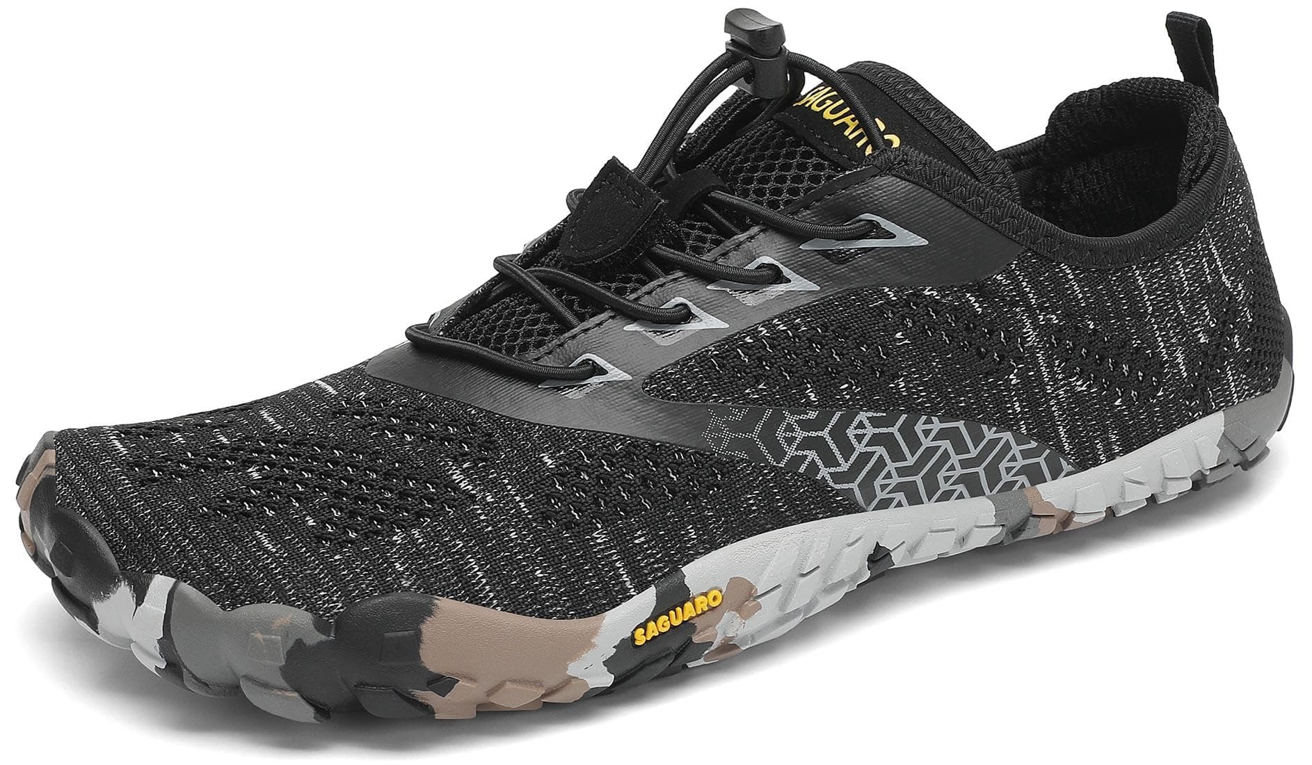 SAGUARO Unisex Barfußschuhe Leicht Atmungsaktiv Tragbar Traillaufschuhe Weich rutschfest Fitnessschuhe für Outdoor & Indoor