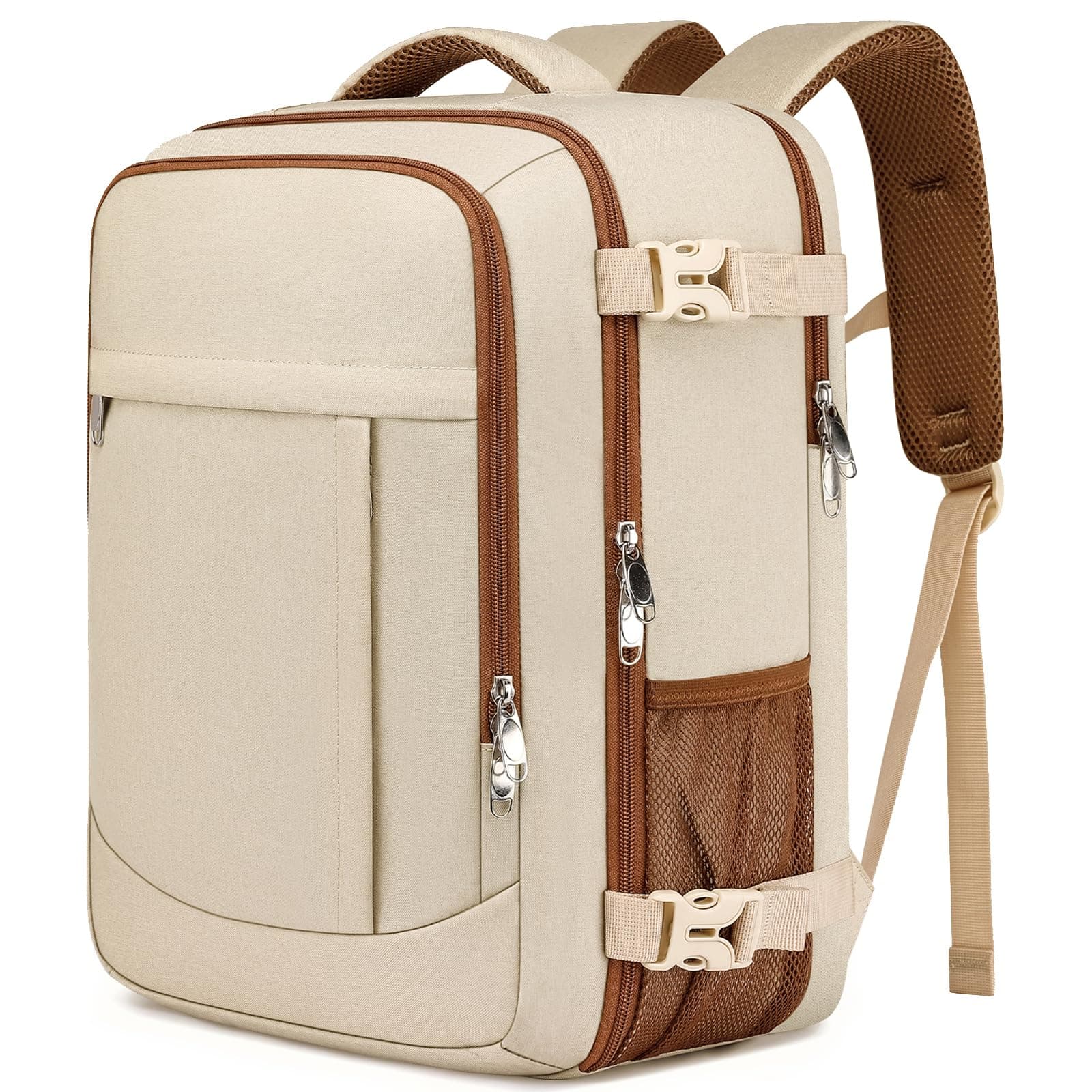 Mochila 40x30x20cm 24L para Ryanair Vueling, Mochila de Mano Impermeable con Funda para Ordenador 15.6 Pulgadas, Bolsillo para Ropa Húmeda, Ligera para Hombre Mujer Viaje Negocios