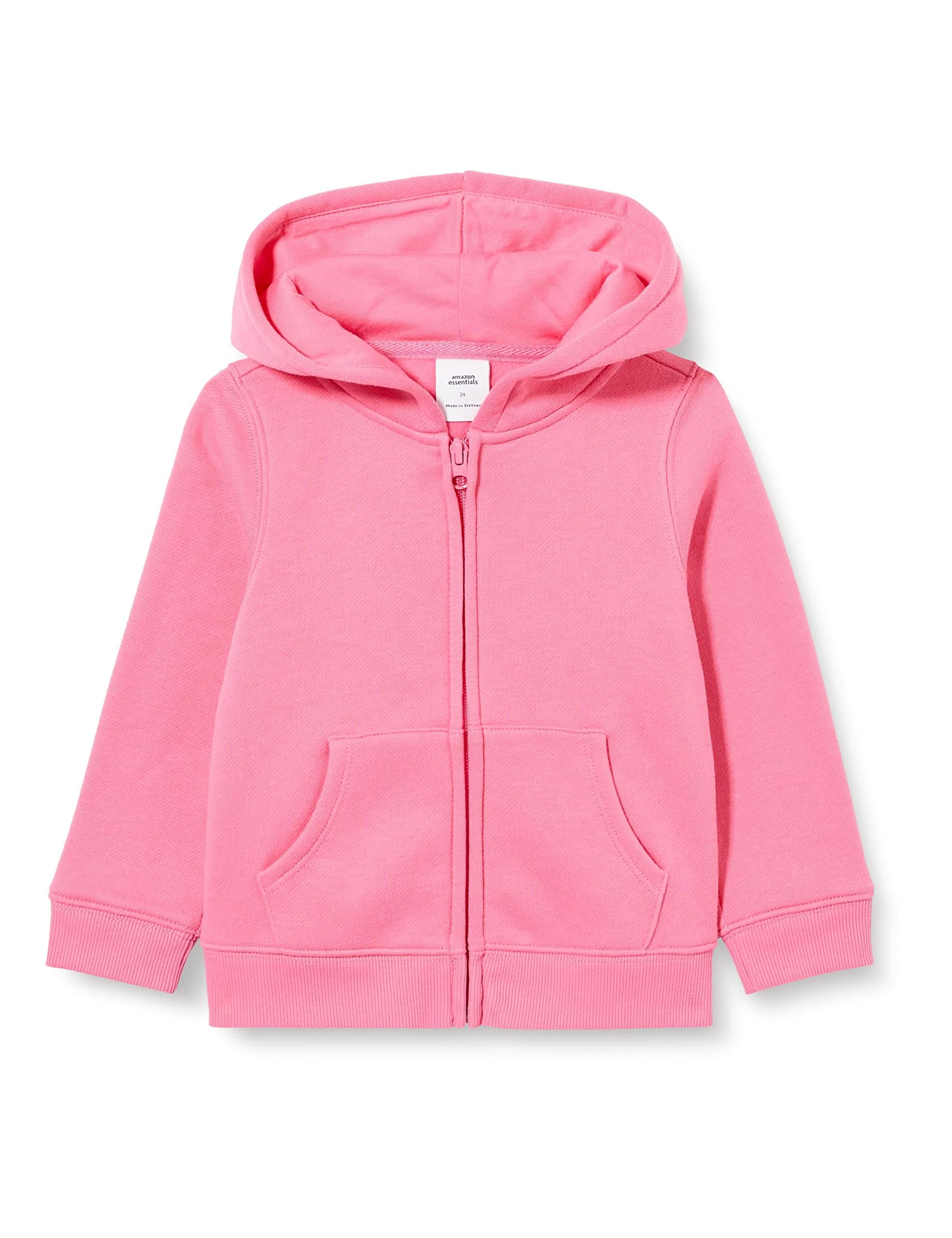 Amazon Essentials Mädchen Fleece-Kapuzenpullover mit Reißverschluss