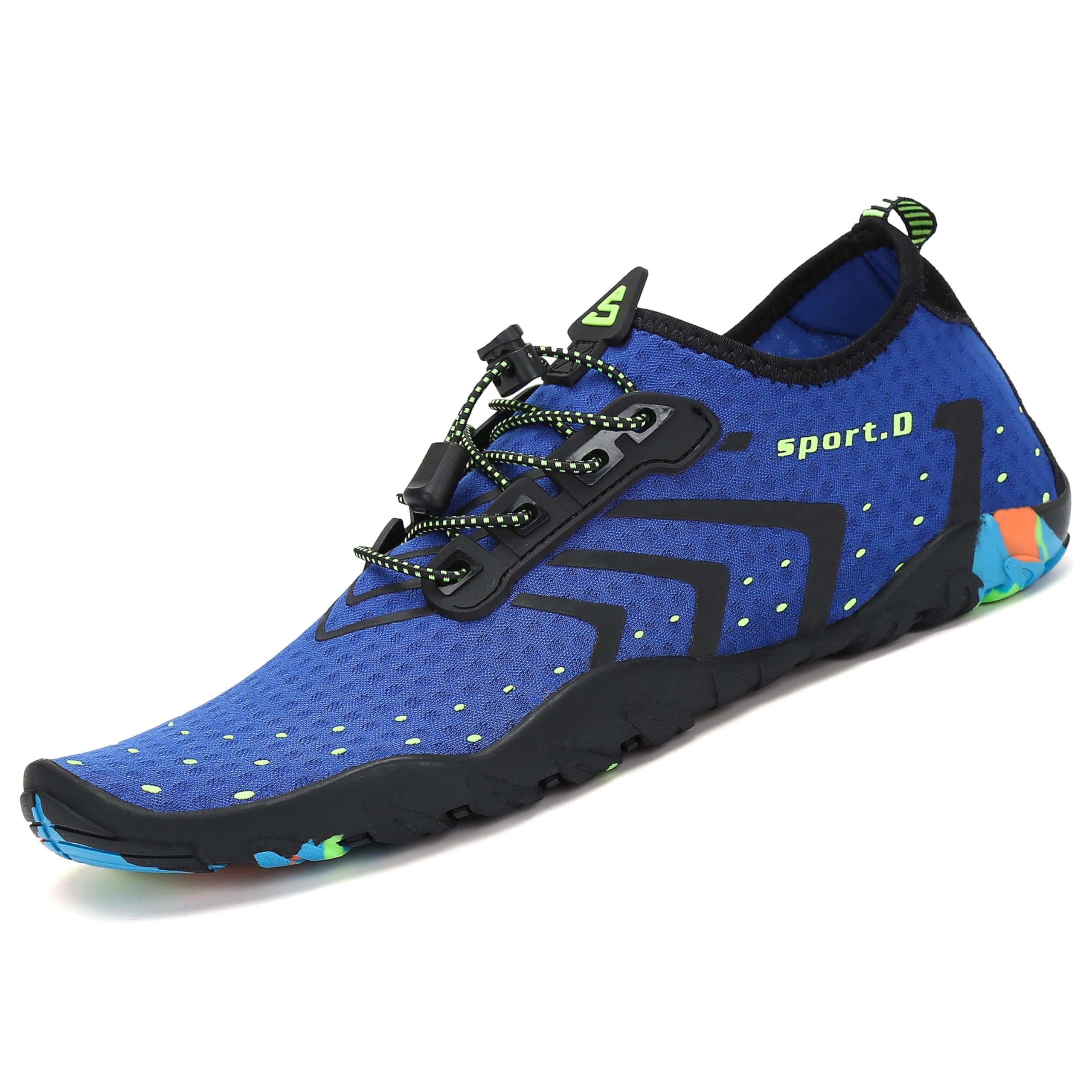 SAGUARO Badeschuhe Strandschuhe Aquaschuhe Wasserschuhe Surfschuhe Schwimmschuhe für Damen Herren Kinder, GR.35-48
