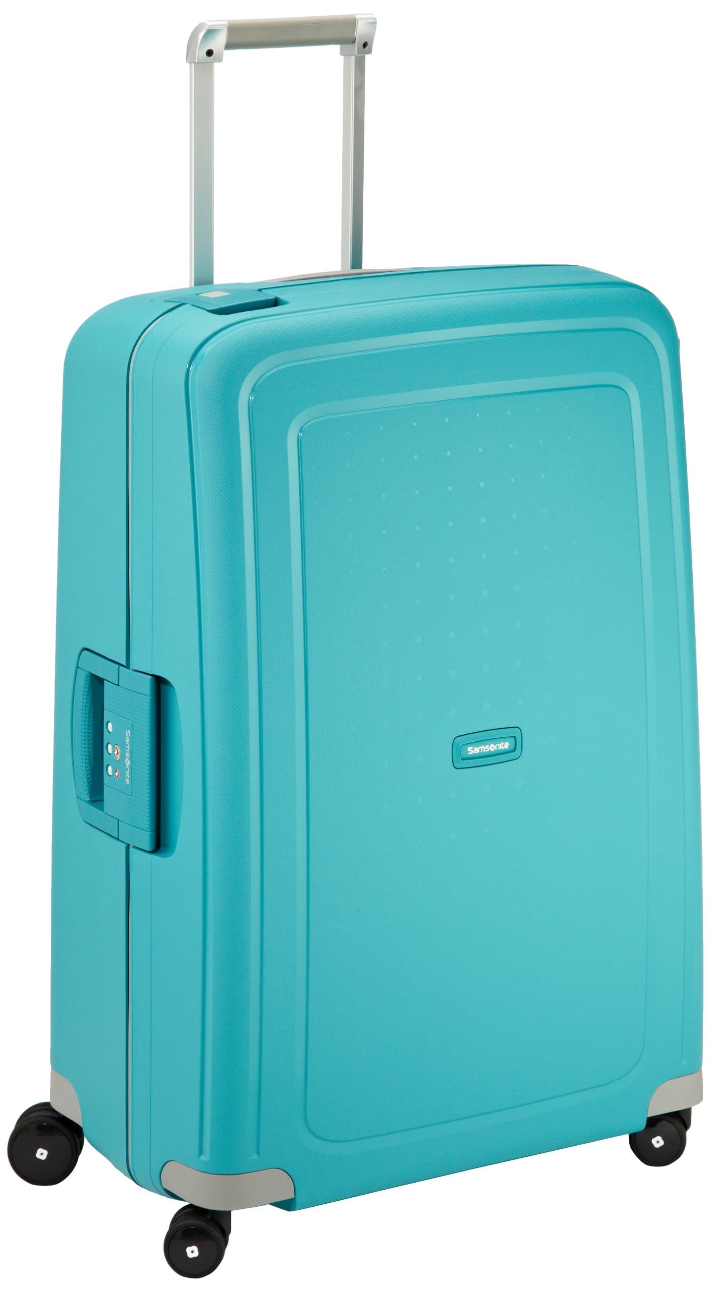 Samsonite S'Cure - Spinner L Valise, L 75 cm, 102 L, Bleu (Aqua Blue)