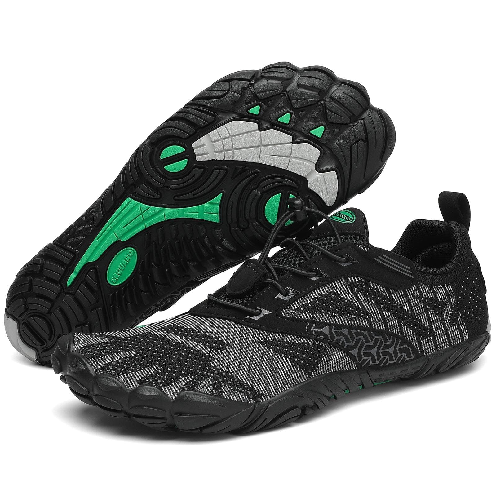 SAGUARO - Zapatillas minimalistas unisex de pisada natural, zapatillas de trail running, transpirables, de secado rápido, zapatillas de baño