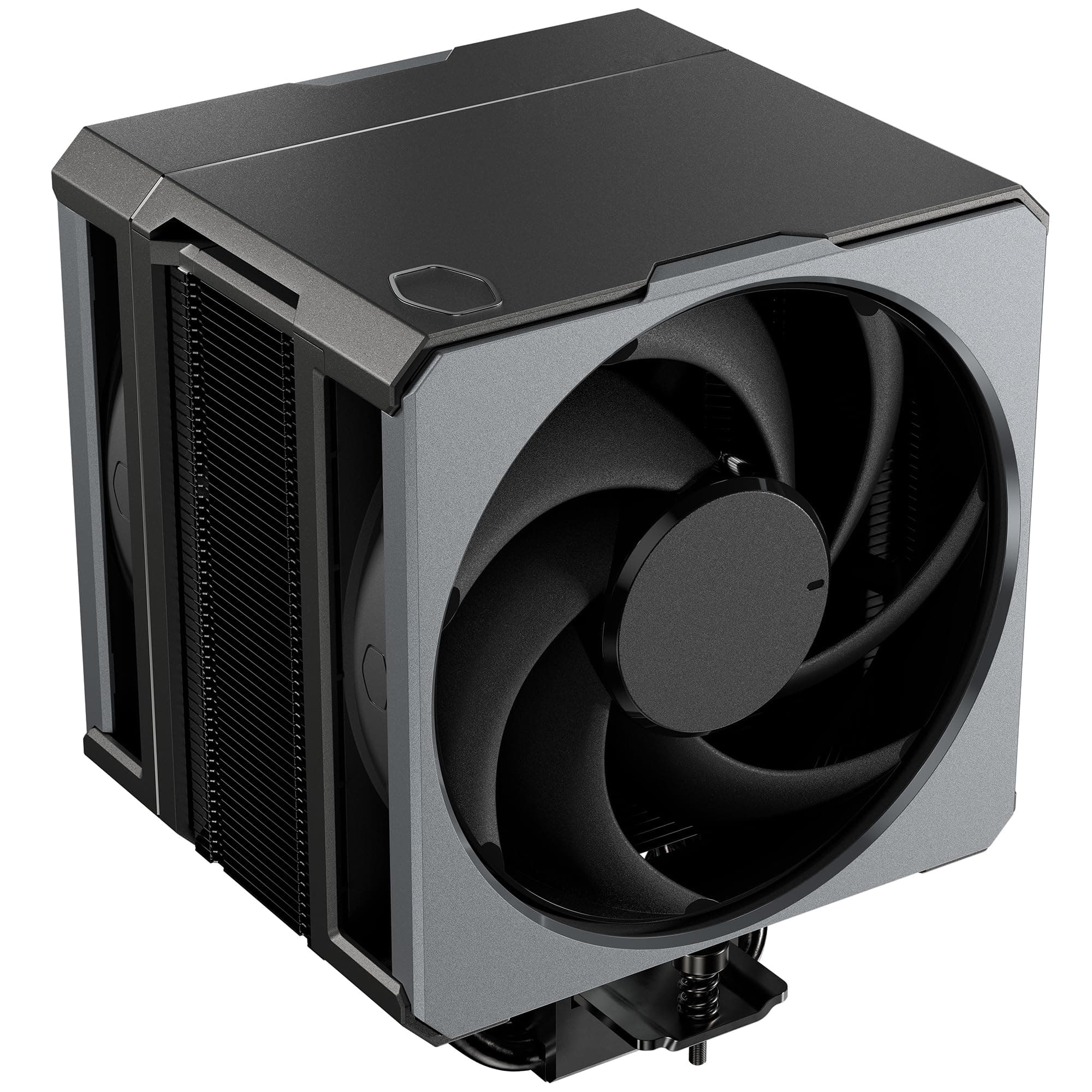 Cooler Master Hyper 612 Apex Disipador de CPU - 6 Tubos Superconductores (TDP 260 W), 2 Ventiladores Mobius 120P 120mm, Disipador de Calor Compacto, RAM Cero Interferencia - Admite Sockets AMD e Intel