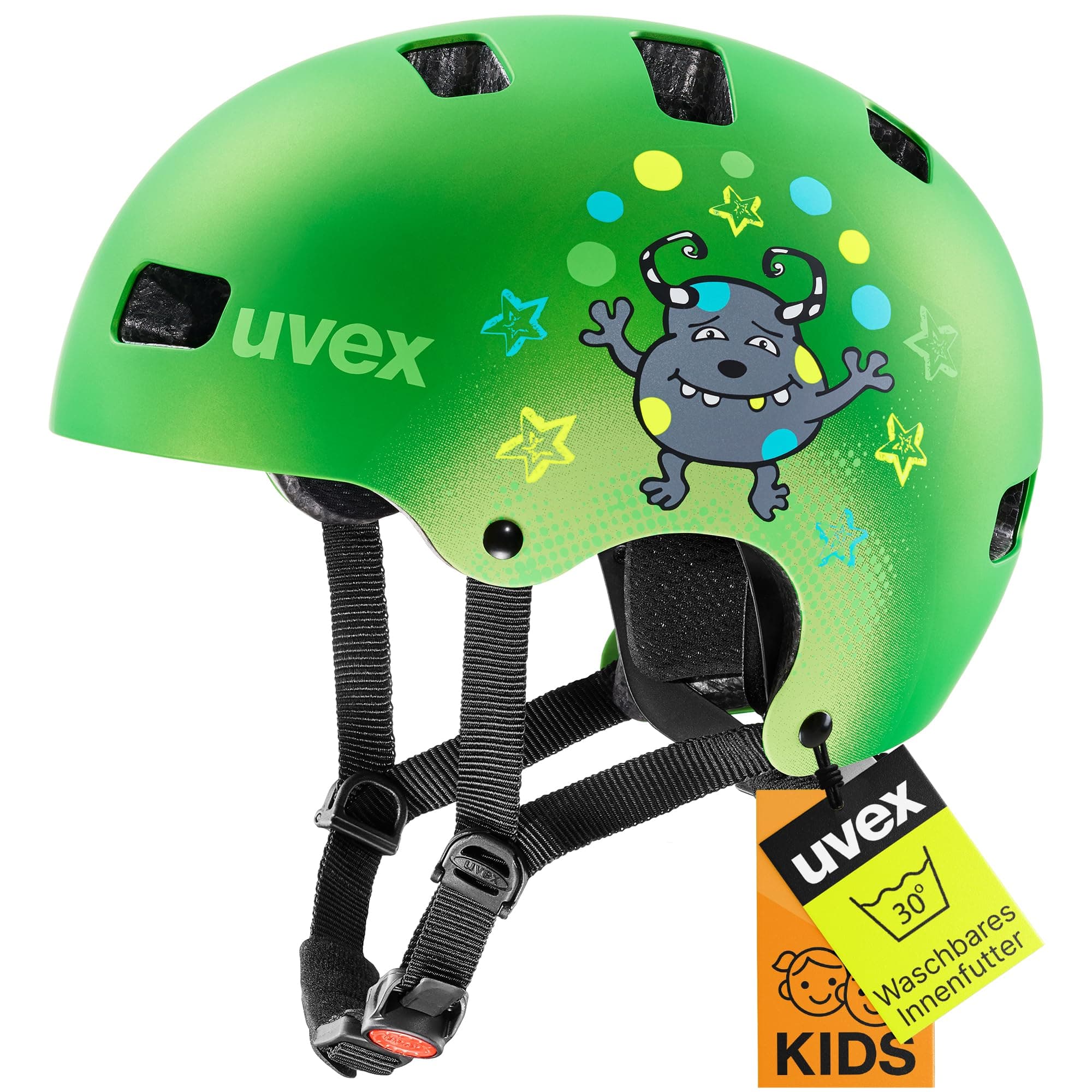 uvex Kid 3 cc - robuster Fahrradhelm für Kinder - individuelle Größenanpassung - optimierte Belüftung
