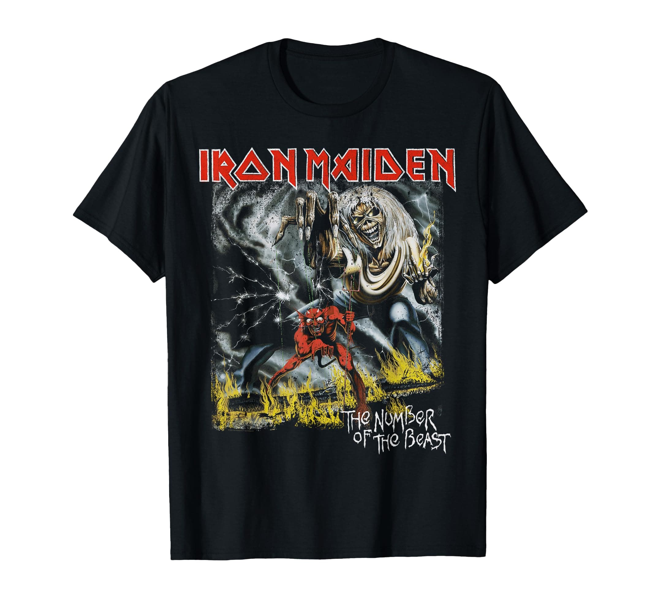 Iron Maiden Eddie Number of The Beast T-Shirt
