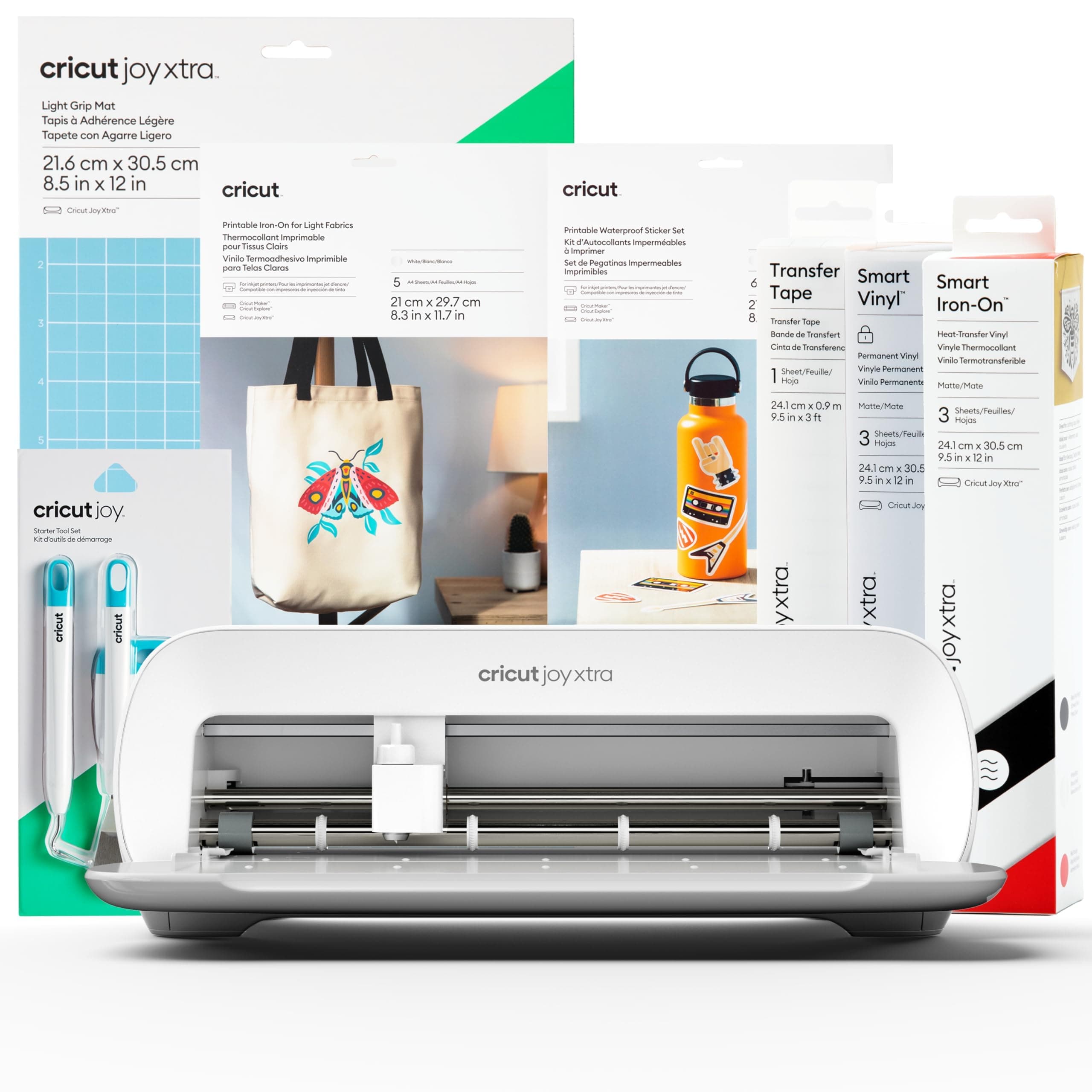 Cricut Joy Xtra | Pacchetto iniziale | 2025 | Exclusive Amazon