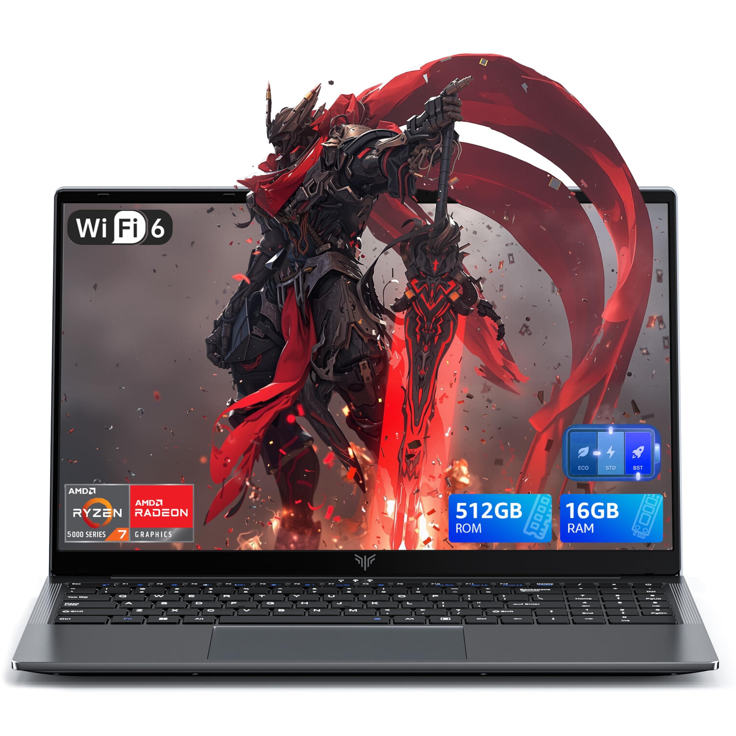 ACEMAGIC Pc Portatile Laptop,Processore Ryzen 7 5700U (8-Core 4.3GHz), RAM 16 GB,DDR4,512GB PCIe NVMe SSD,Portatili 15,6 Pollici,1080p FHD, Privacy Cam,Wi-Fi 6, USB 3.2, BT5.2, HDMI, Type-C