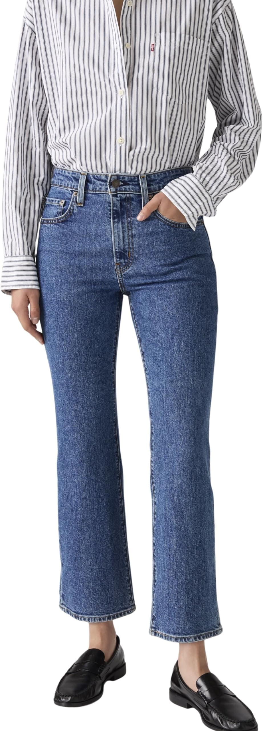 Levi's Damen Jeanshose 725 High Rise, Bootcut Fit