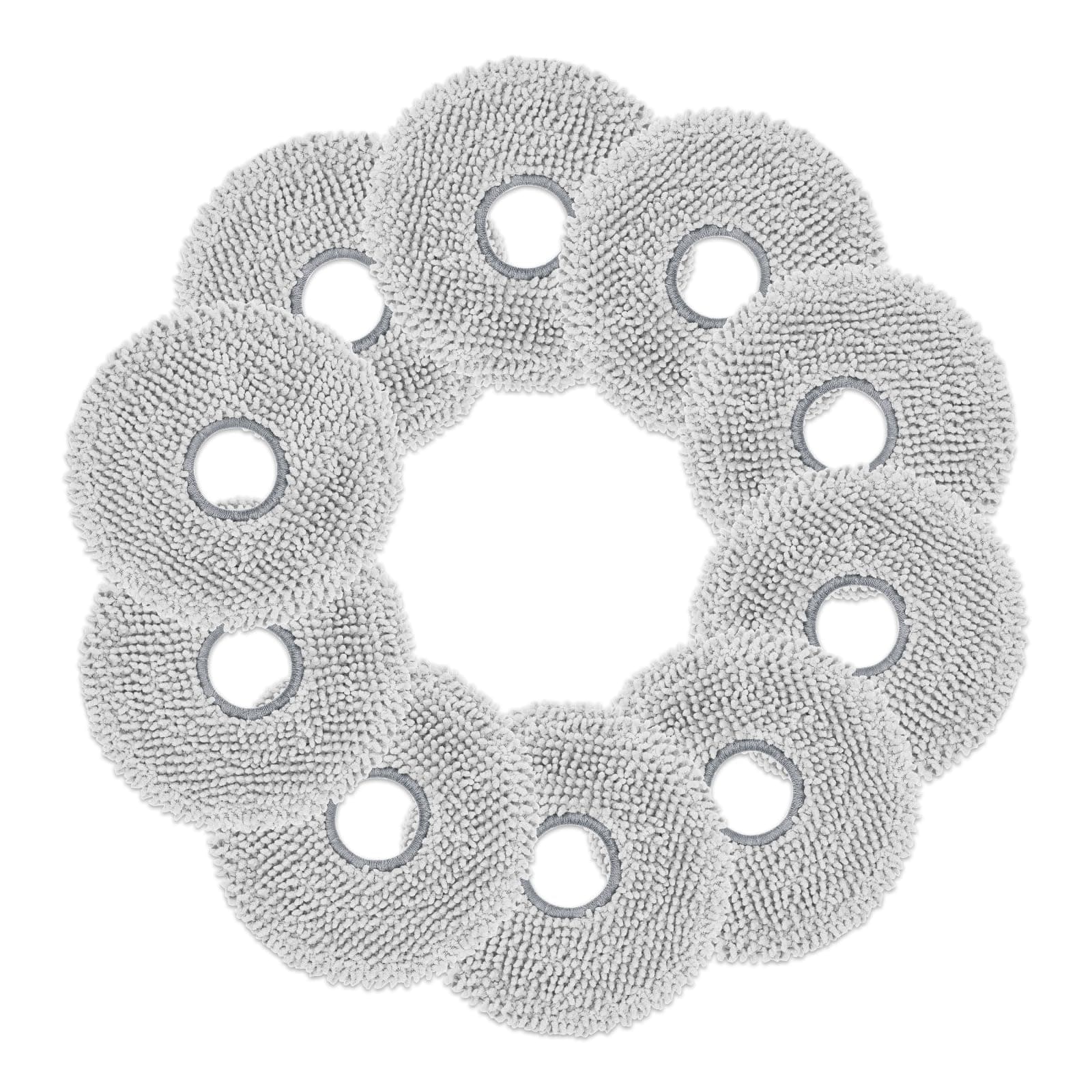 T30/T50 Panni per ECOVACS DEEBOT T30 Pro Omni,T30 Omni,T30S PRO/Combo,T50 Pro Omni/Gen2/Gen3,T50 Max Pro,T50 Omni,T30C Omni/Gen2,T30C Pro/Gen2,Microfibra Migliorata,Morbida,Lavabile Panni Mocio ﻿
