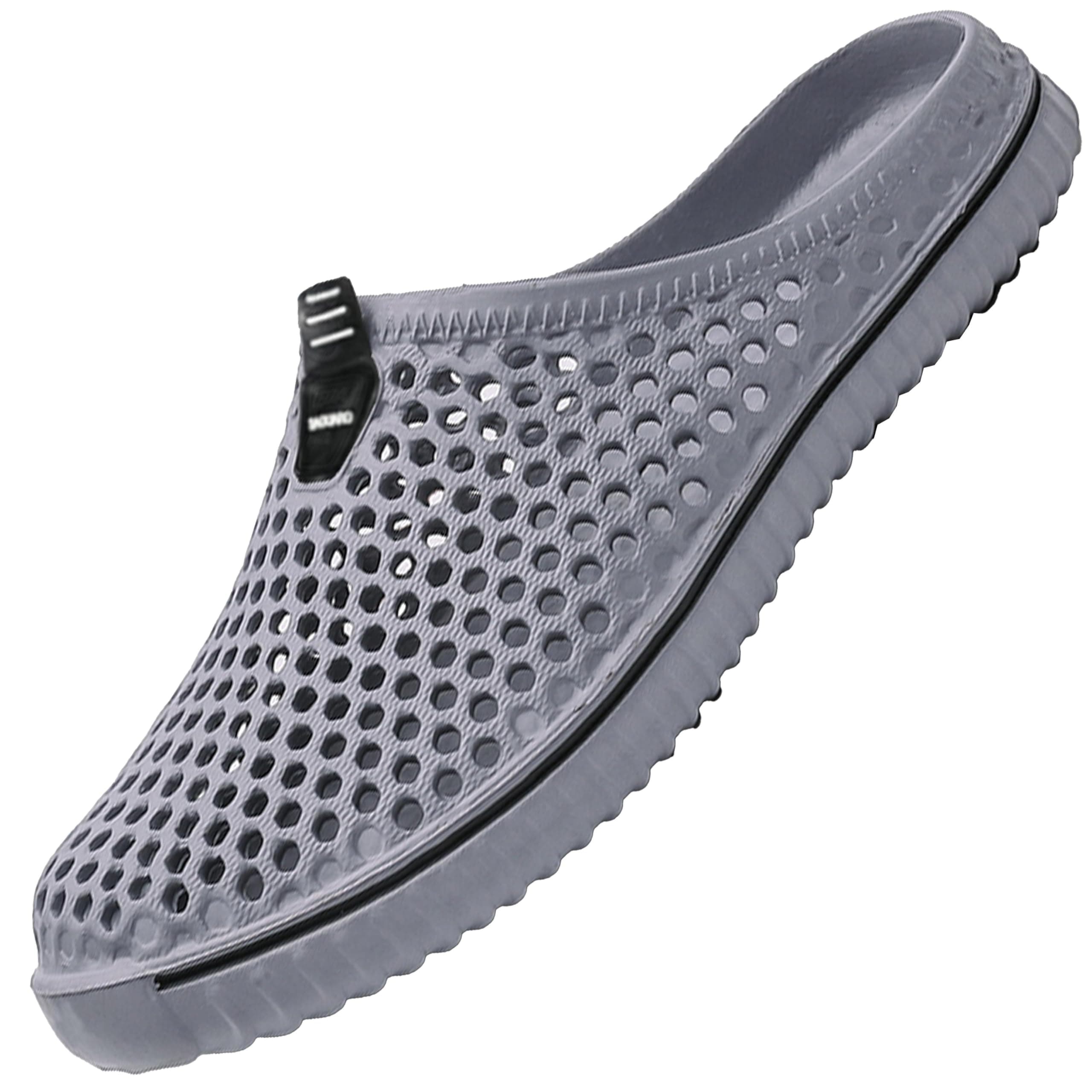 SAGUARO Clogs Hausschuhe Herren Damen Sommer Hohl Latschen Atmungsaktiv Gartenschuhe Badeschuhe Strand Pantoffeln Aqua Slippers Gr.36-45