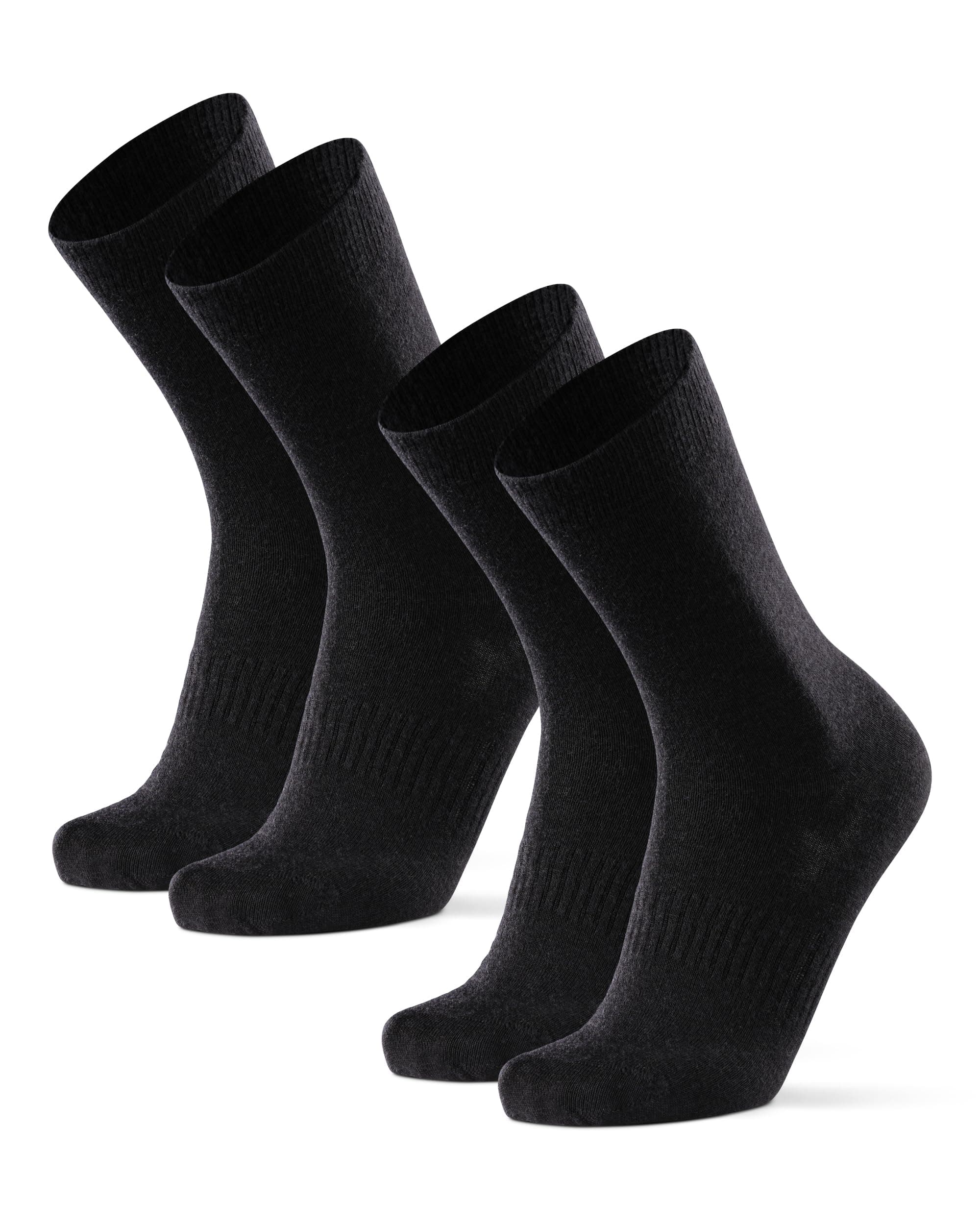 DANISH ENDURANCE Merino Liner Wandersocken, Unterziehsocken, Anti-Blasen Socken, Leicht & Enganliegend, Herren & Damen, 2 oder 4 Paar