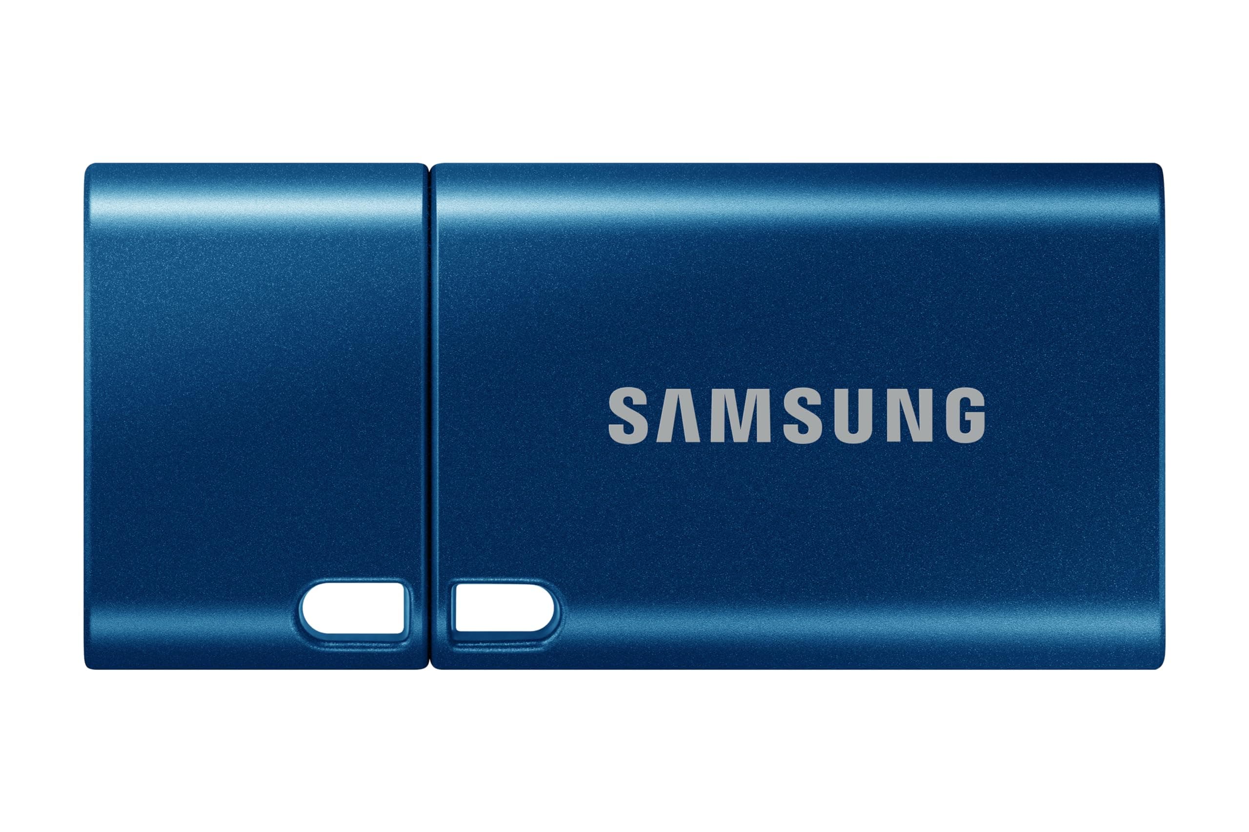 Samsung USB-Stick, USB-C, 128 GB, 400 MB/s Lesen, 60 MB/s Schreiben, USB 3.1 Flash Drive für Notebooks, Tablets und Smartphones, Blue, MUF-128DA/APC