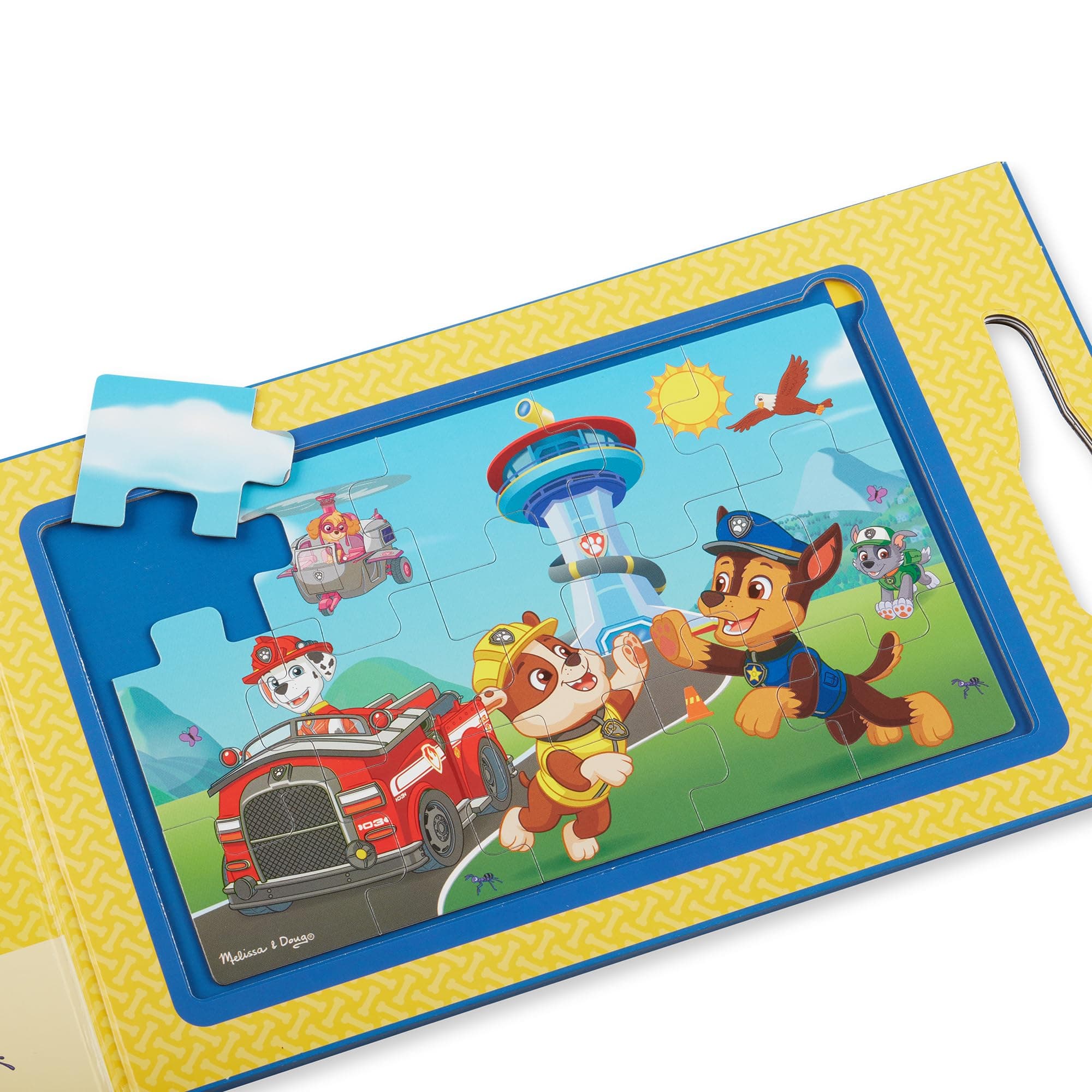 Melissa & Doug PAW Patrol magnetische Puzzles für unterwegs (2 15-teilige Puzzles) - FSC zertifizierte