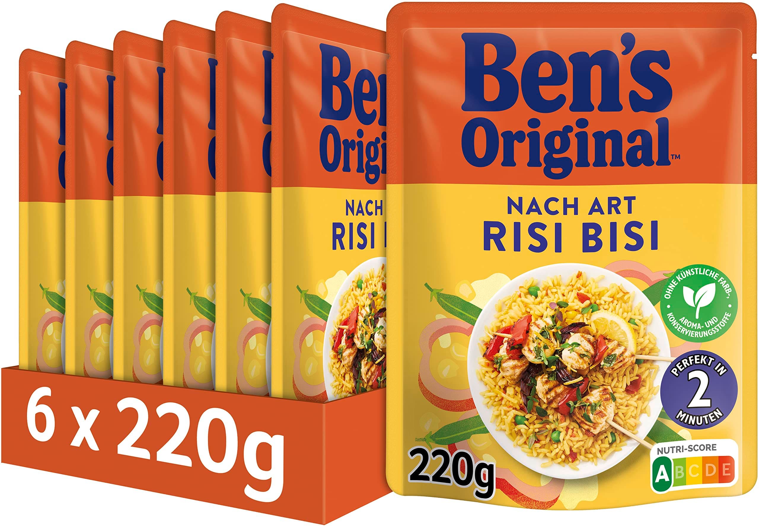 BEN'S ORIGINAL™ Express Reis Risi Bisi 6 x 220g