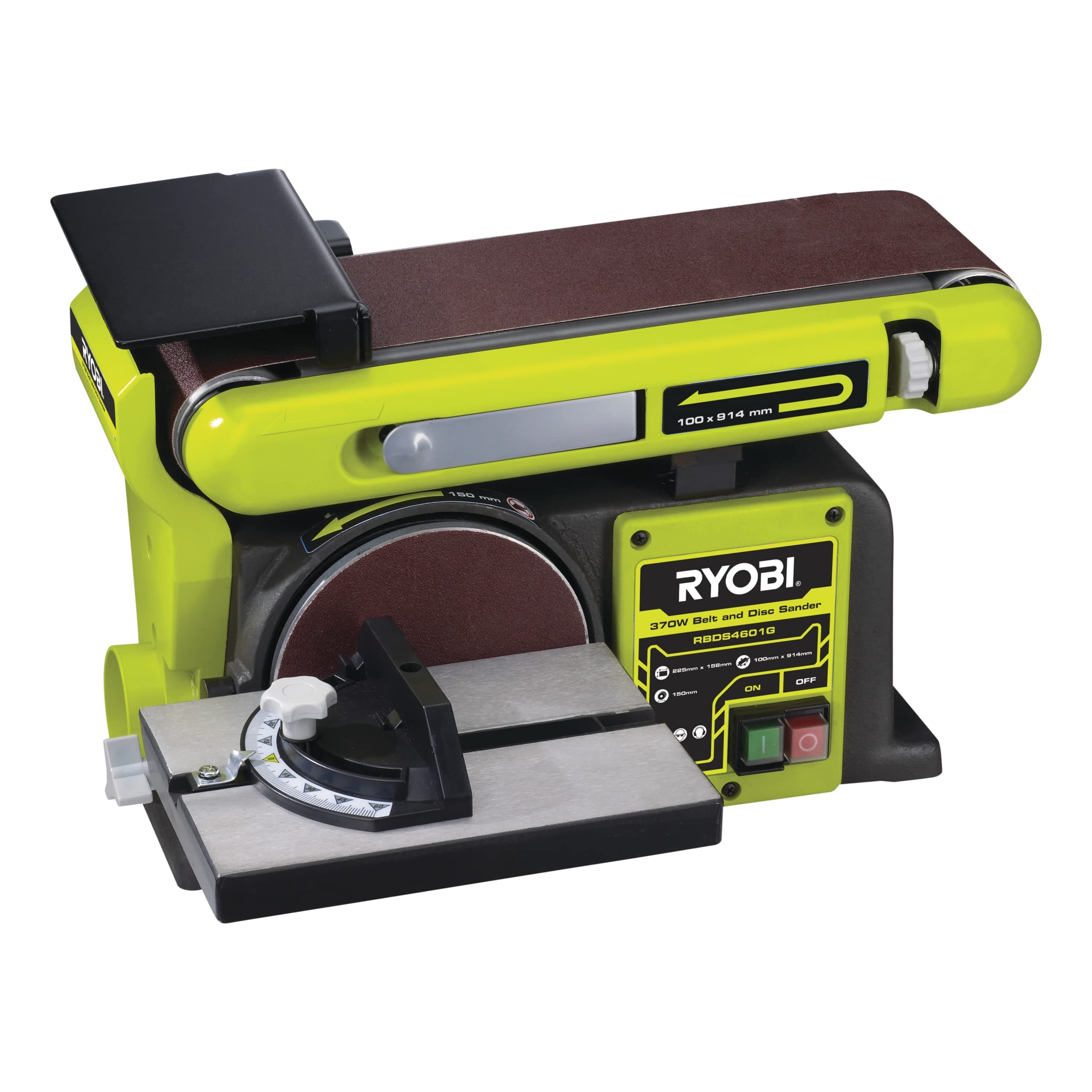 Ryobi 5133002858 - Lijadora de cinta estacionária, Eléctrica con cable.