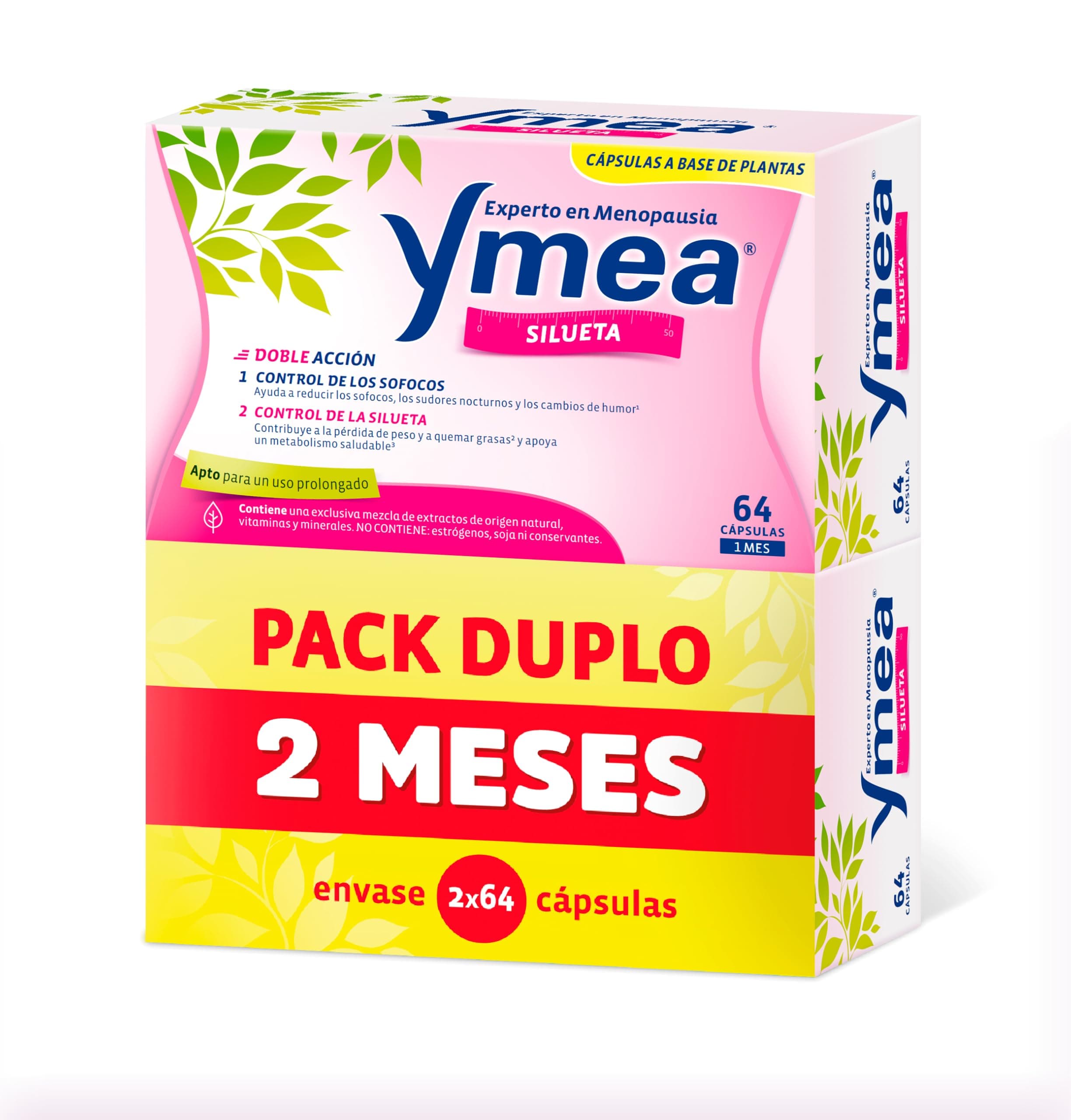 Ymea - Suplimentos Silueta Pack, Cápsula, 2 unidades