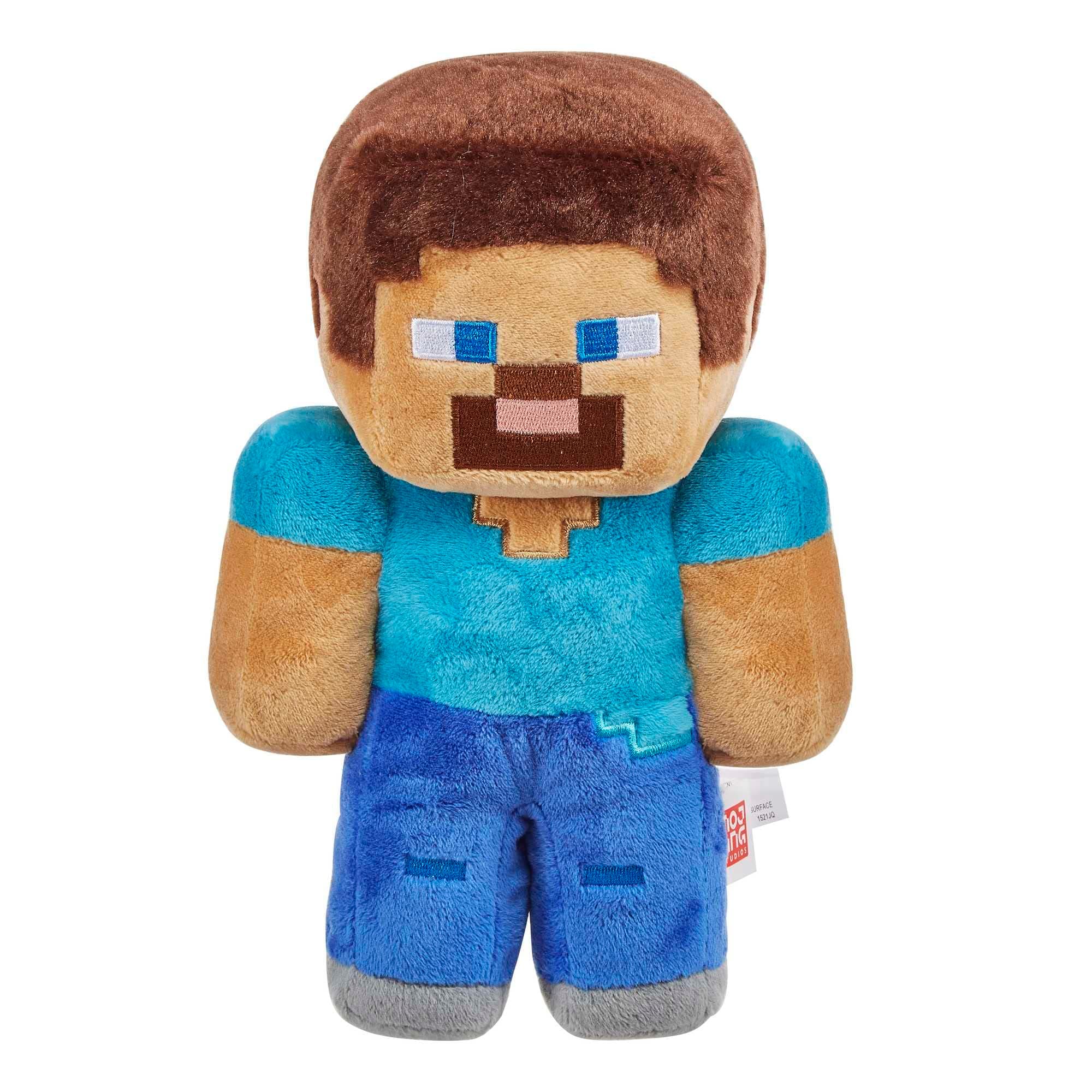 Mattel MinecraftPeluche Personaggi Soffici, ispirato al videogioco, giocattolo per bambini e adulti da collezionare 6+ Anni, HHG11