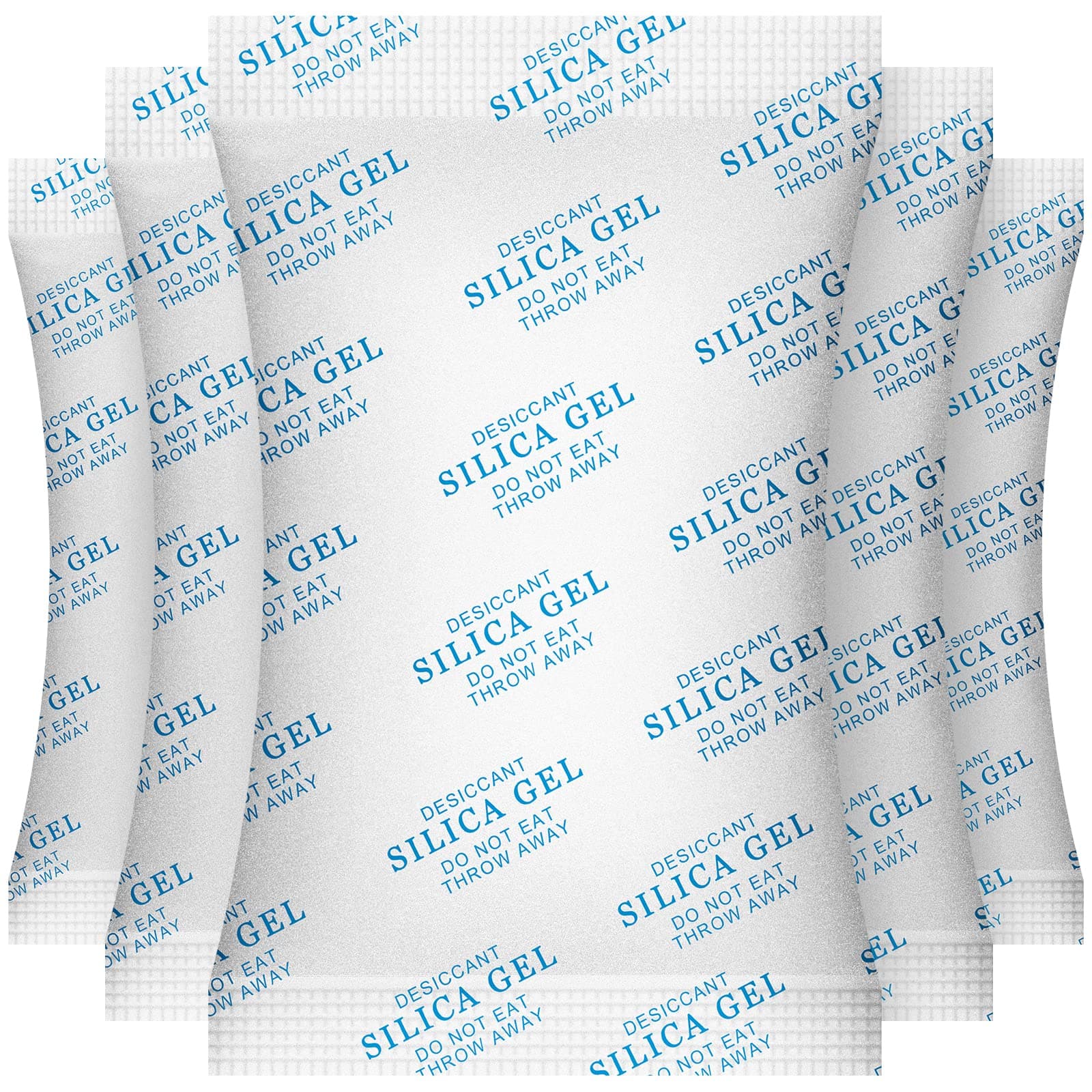 O2frepak 10 grammo (100 Packs) di Gel di Silice Essiccante Umidità Assorbitore,Moisture Absorber Silica Gel Desiccant Packets for Storage