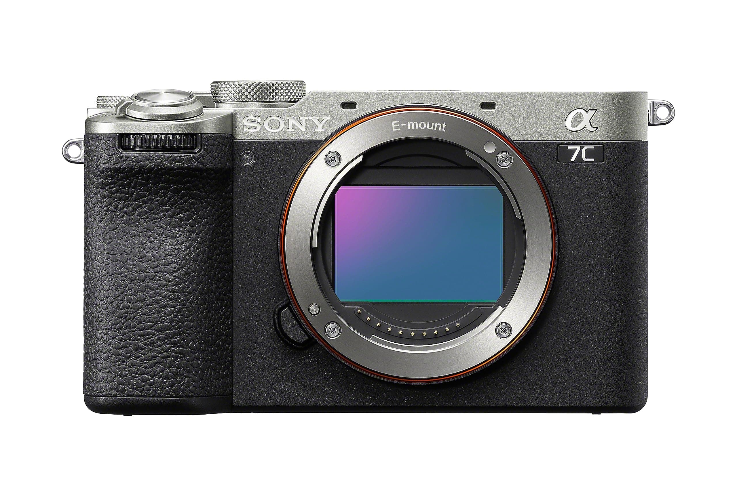 Sony Alpha 7C II, Appareil Photo Plein Format Hybride Compact à Objectif Interchangeable (33 mégapixels, Mise au Point AF en Temps réel, 10 IPS, vidéo 4K 60p, écran Tactile orientable), Silver