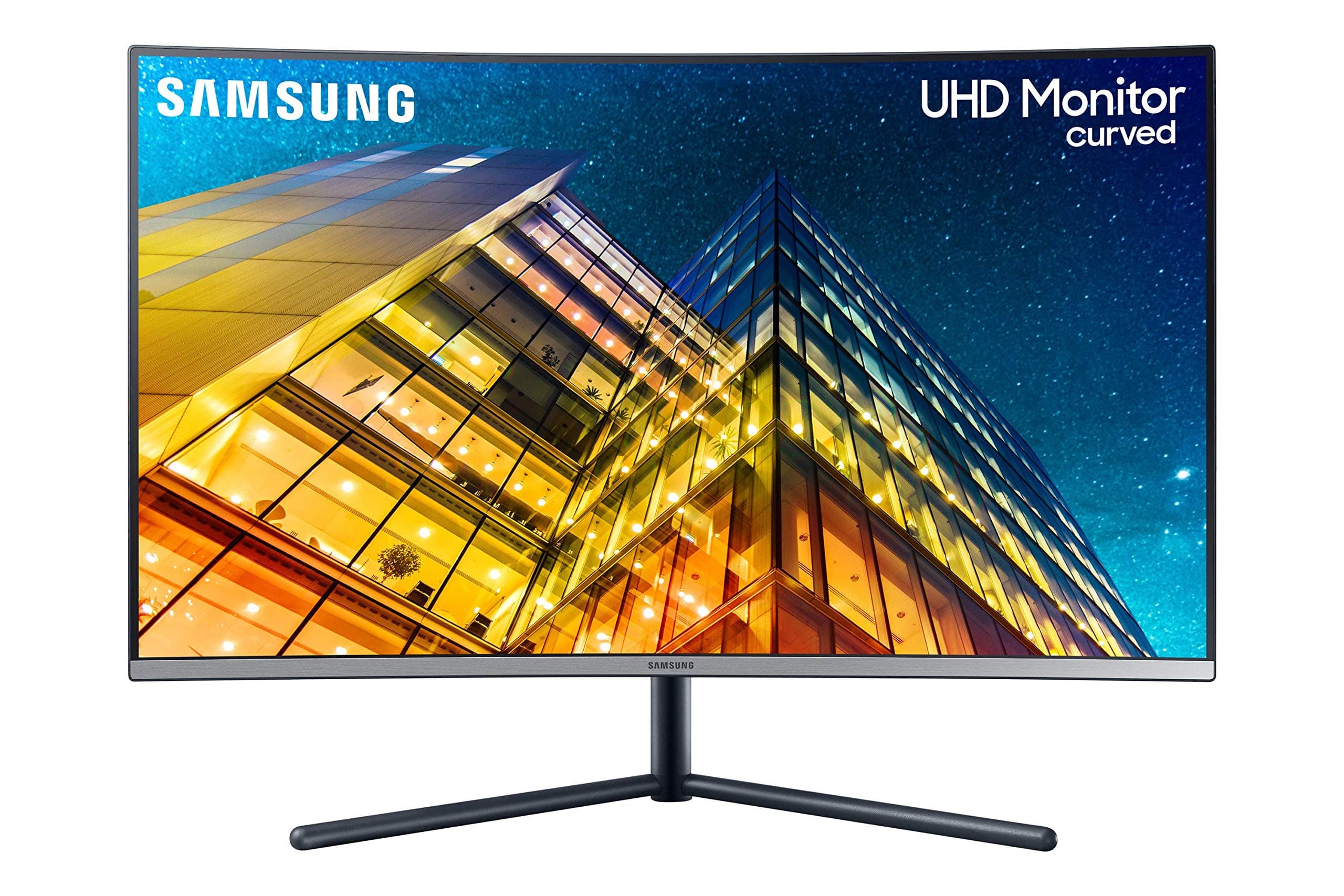 Samsung U32R592CWP Ecran PC 32" (16:9), UHD 4K 3840x2160, 60Hz, VA 4ms, Incurvé, 250cd/m2, 2500:1, Inclinable, Cable(s) HDMI