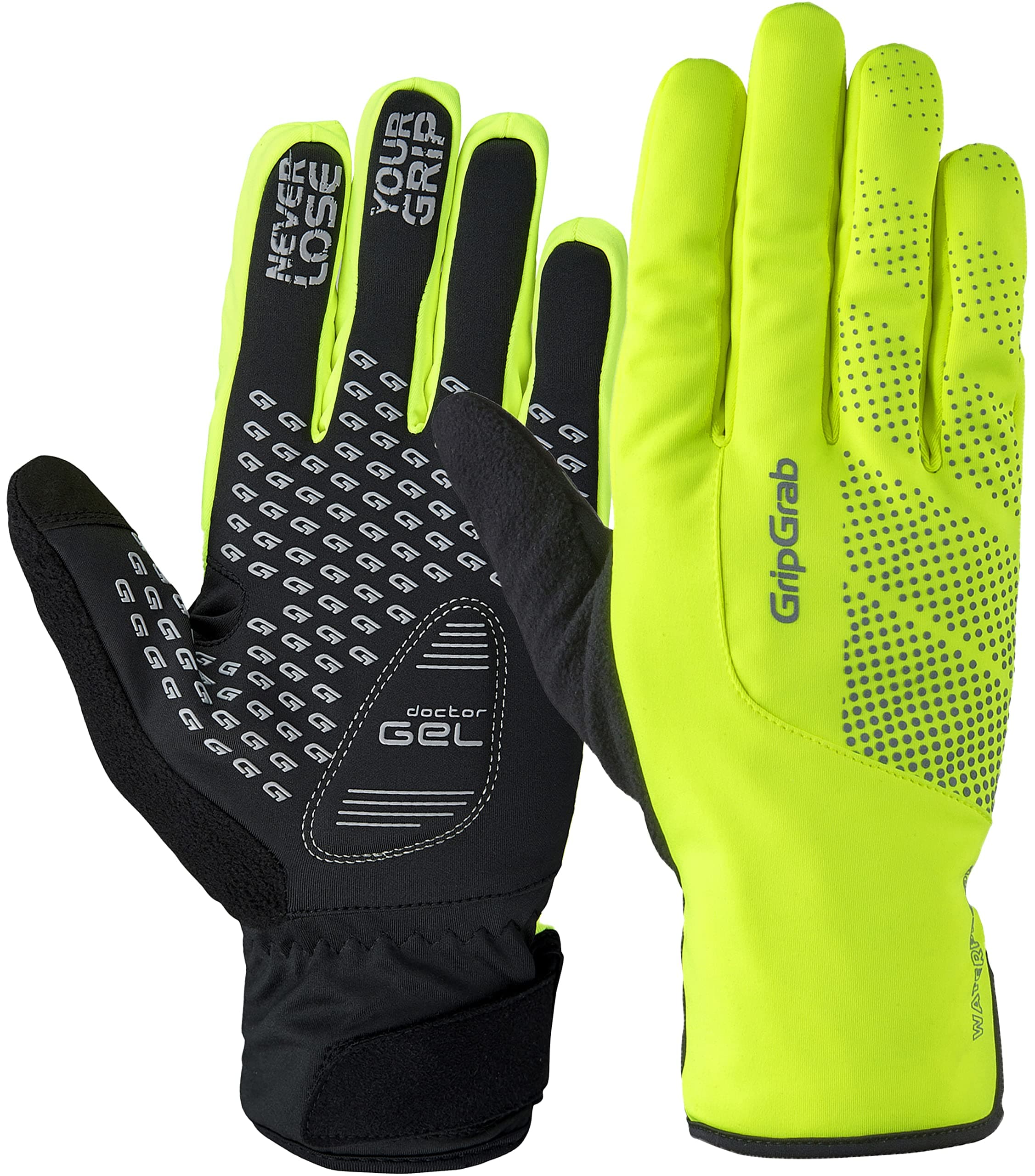GripGrab Ride Fahrradhandschuhe Wasserdicht Winter Fahrrad Handschuhe Warm Winddicht Thermo Radsport Winterhandschuhe