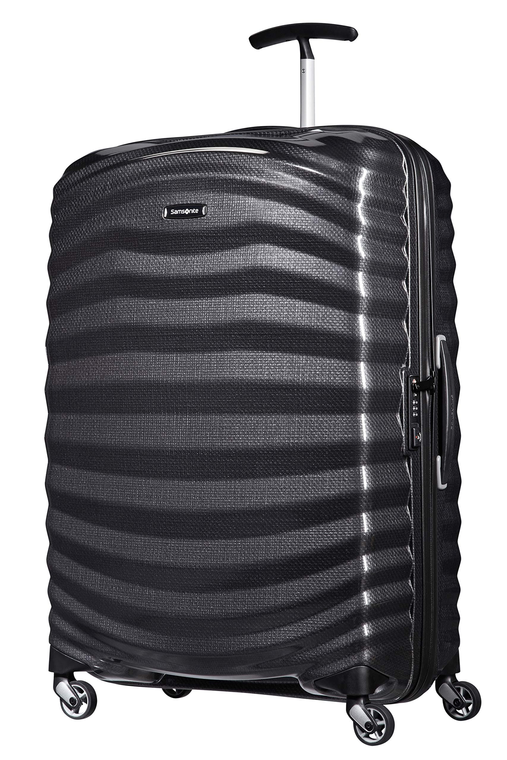 Samsonite Lite -Shock - Spinner L Suitcase, 75 cm, 98,5 L, Noir (Noir)