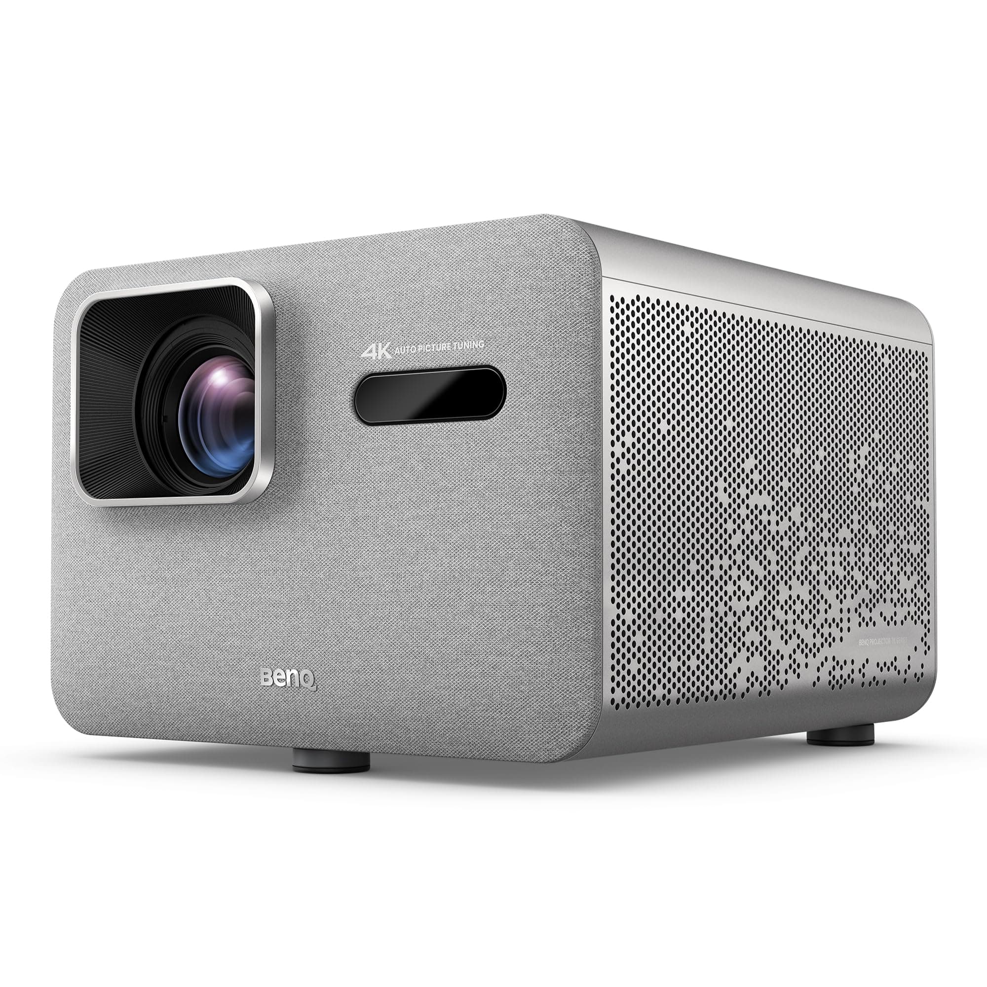 BenQ TK705i Vidéoprojecteur 4K HDR Home Cinéma, 3000 lumens ANSI, Google TV, Netflix, faible latence, ajustement auto de l’image, zoom optique, Bluetooth, MEMC, HDR10+, Vidéoprojecteur Silencieux,Gris