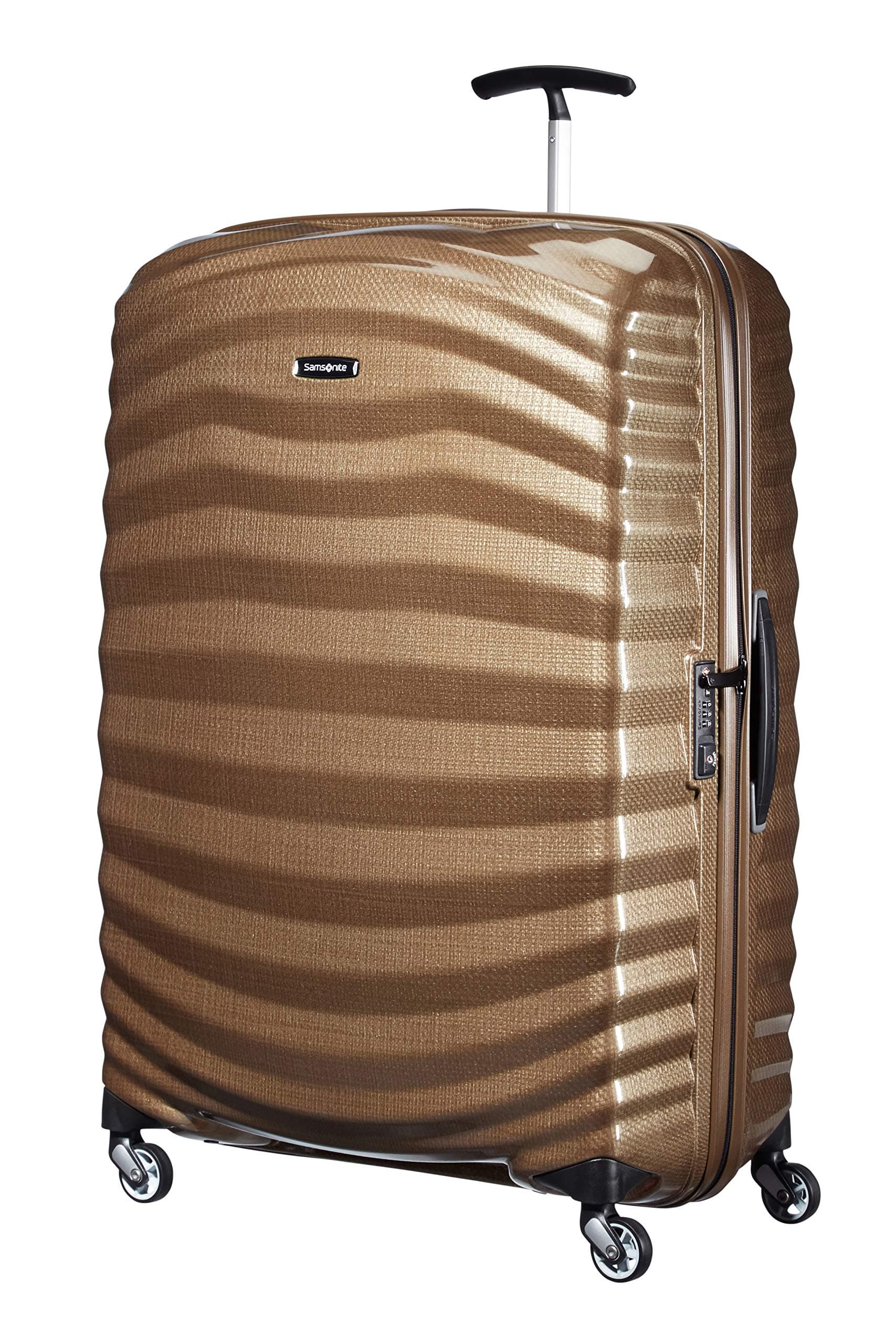 Samsonite Lite -Shock - Spinner XL Maleta, 81 cm, 124 L, marrón (Arena)