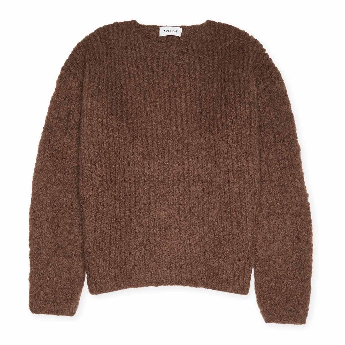 Mohair Oversize Crewneck