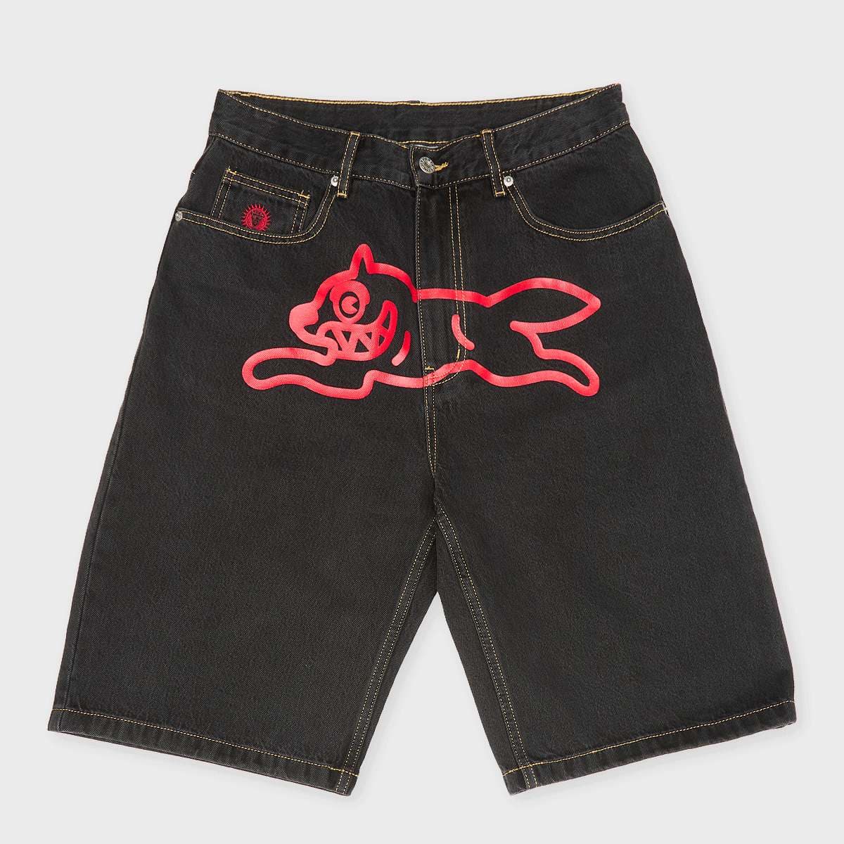 Running Dog Denim Shorts 