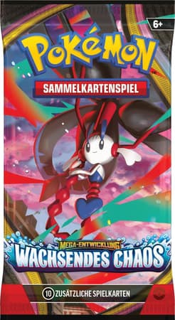 Pokémon PKM ME04 Booster Wachsendes Chaos