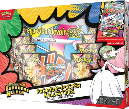 Pokémon Premium-Poster-Kollektion Mega-Entwicklung