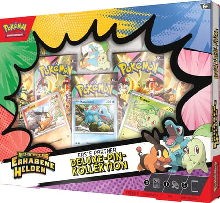 Pokémon Deluxe-Pin-Kollektion Mega-Entwicklung - E
