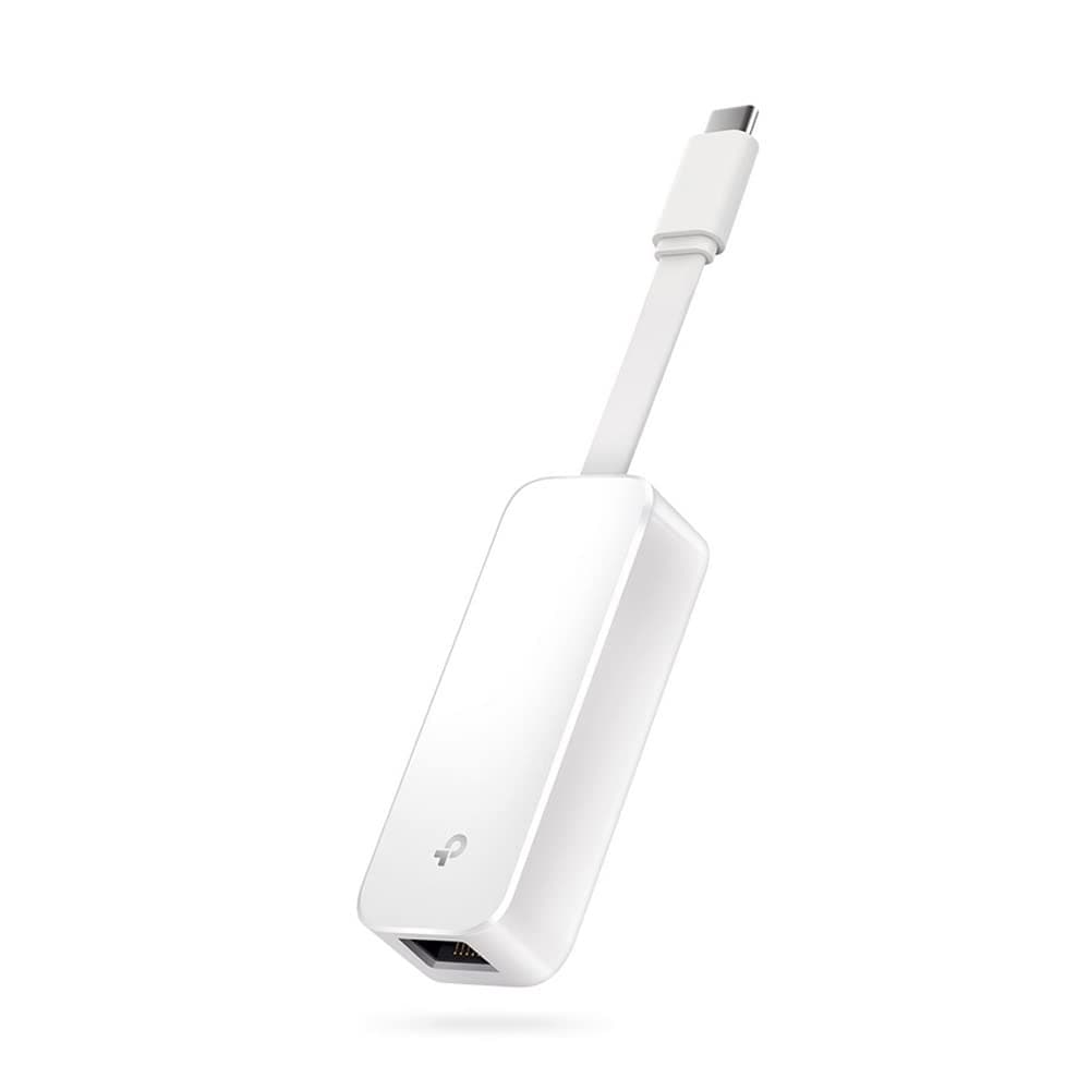 TP-Link UE300C Adattatore di Rete da USB 3.0 Type C a Gigabit Ethernet 10/100/1000Mbps, Plug & Play, Design Compatto e Portatile, Windows 11/10/8.1/8, macOS, iPadOS, Chrome OS, Linux OS