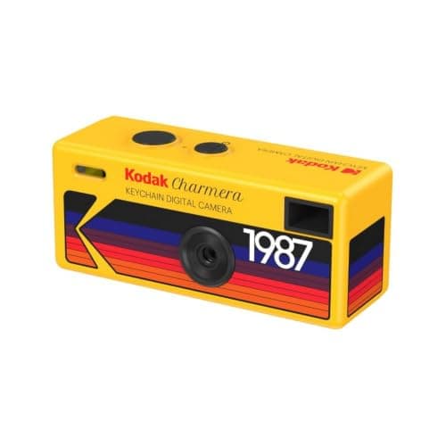 KODAK CHARMERA Keychain Digital Camera Blind Box Single Box (1PC) Mini Kamera,Digitalkamera,Videoaufzeichnung,Filmsimulations1,6MP Micro-SD-Kartensteckplatz Anfänger Jugendliche Erwachsene