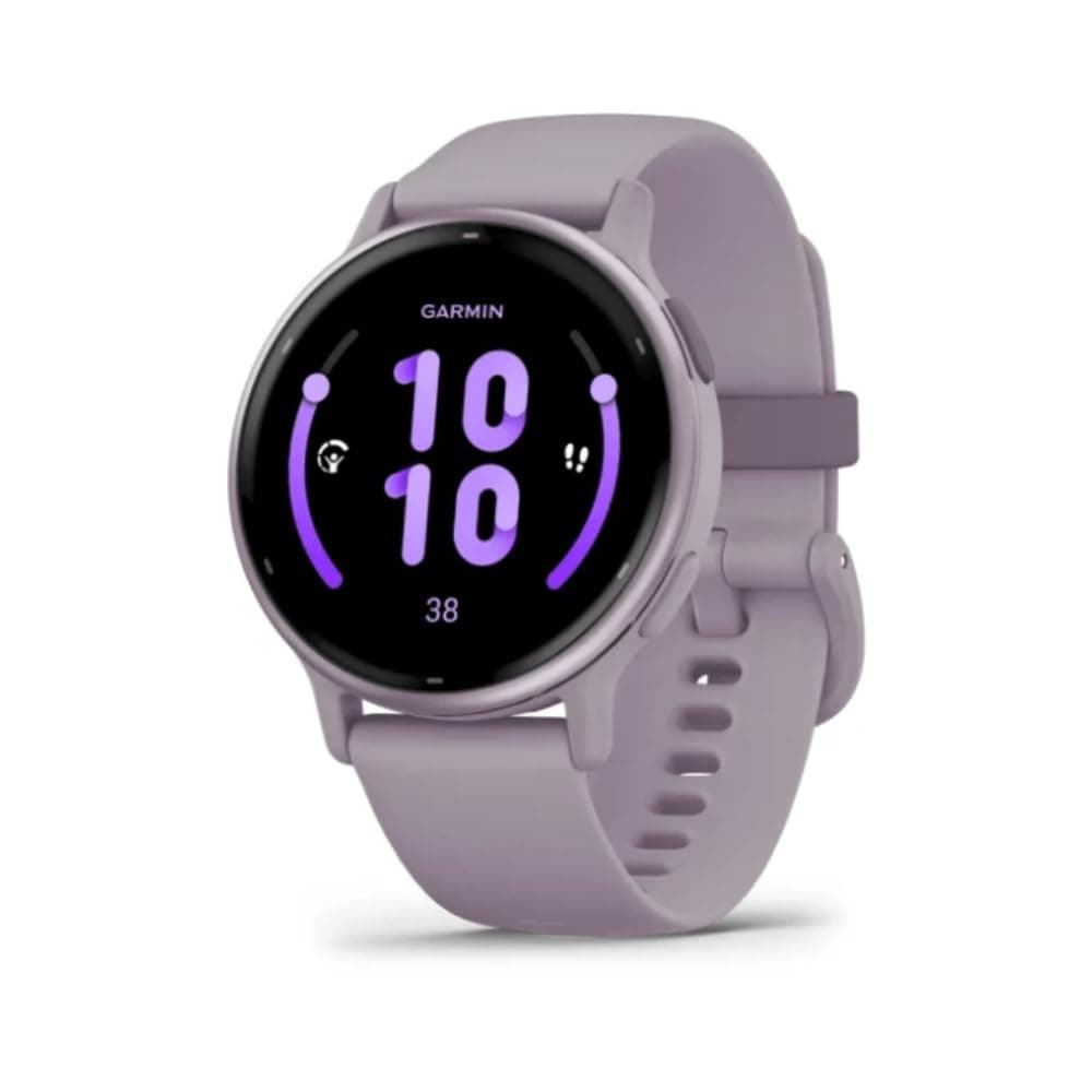 Garmin vívoactive 5, Montre connectée GPS sport & santé, Orchidée, 42mm | Écran AMOLED mumineux, autonomie jusqu'à 11 jours, fonctions sport & santé avancées, musique intégrée, coaching sommeil