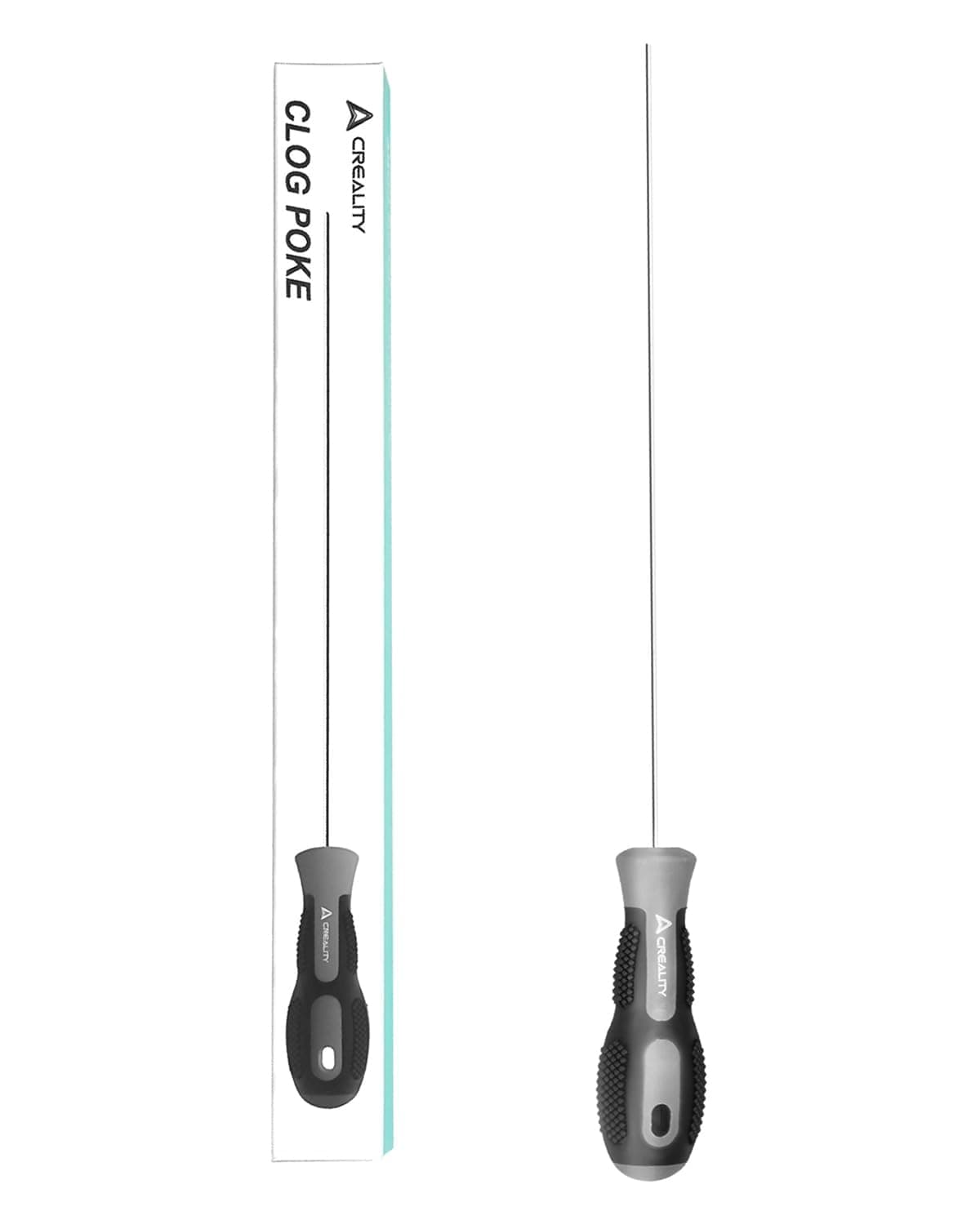 Creality Offizieller 3D Drucker Clog Poke, Extruder Düsen Reinigungsset Φ1.5 mm L210mm Unverzichtbares 3D Druck Werkzeug für Alle FDM 3D Drucker und 1.75 mm ID Düse