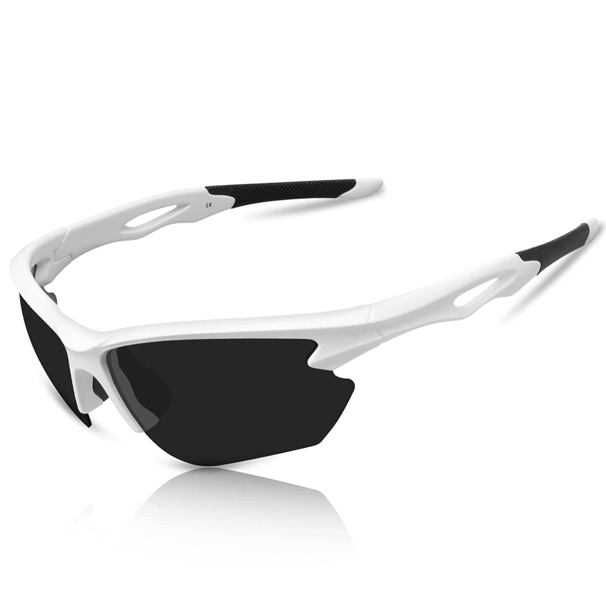 BONDDI Gafas de Sol Deportivas, Gafas de Sol Deportivas Polarizadas para Hombre y Mujer, Protección UV400, Montura TR90 Ligera y Envolvente para Ciclismo Pesca Golf Running Conducción Esquí Senderismo