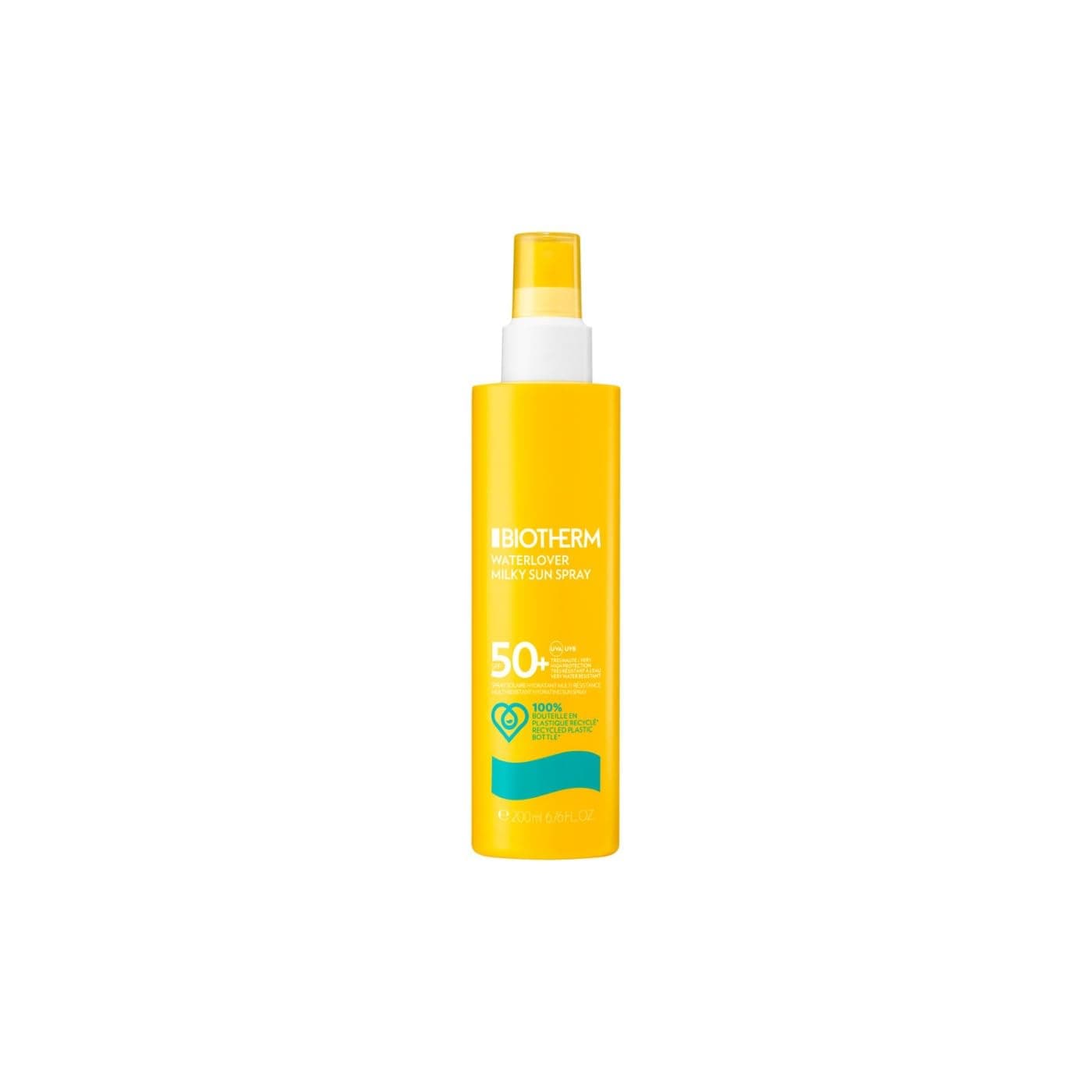 BIOTHERM - Waterlover Crème Solaire Hydratante - Lait Solaire Waterproof - Corps & Visage - Sans Taches Blanches