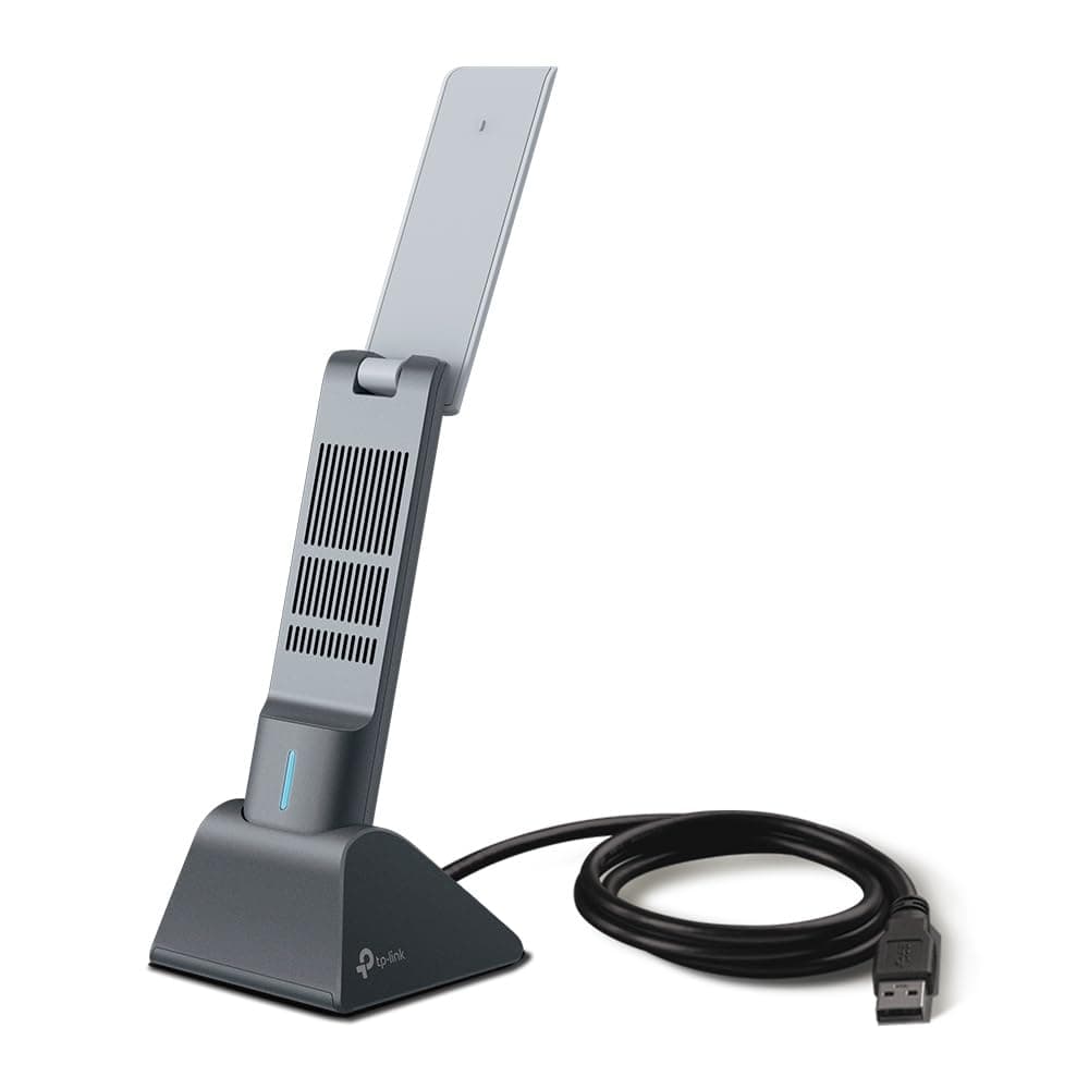 TP-Link Archer TX20UH Adattatore USB WiFi 6 AX1800Mbps, USB 3.0, Antenne Ad Alto Guadagno, WPA3, OFDMA, MU-MIMO, Chiavetta WiFi per PC Fisso, Scheda di Rete WiFi, Windows 11/10