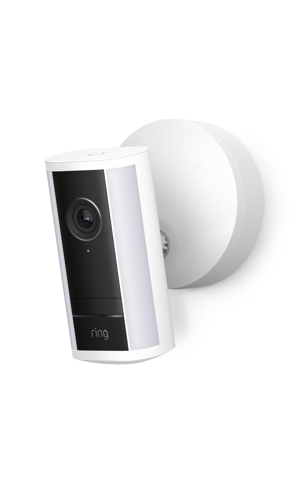 Ring Spotlight Kamera Pro Kabel (Spotlight Cam Pro, neueste Generation) | Außenkamera | Retinal 4K, optimierter 10x-Zoom, 600 Lumen Spotlights | 30 Tage Gratiszeitraum für Ring Abonnement