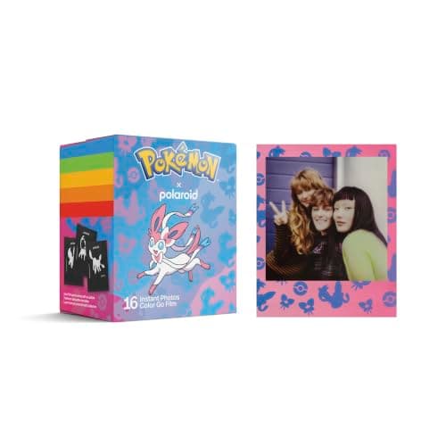 Polaroid - Película Instantánea a Color para Go - Edición Pokémon Sylveon - Paquete Doble (16 Fotos)