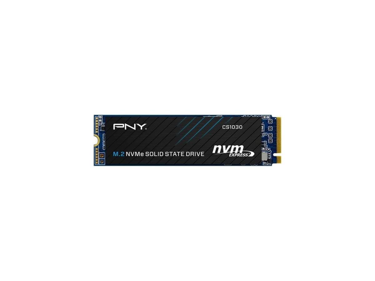 PNY CS1030 500GB M.2 NVMe PCIe Gen3 x4, 2000MB/s Vitesse de Lecture, 1100MB/s Vitesse d'écriture Internal Solid State Drive (SSD)