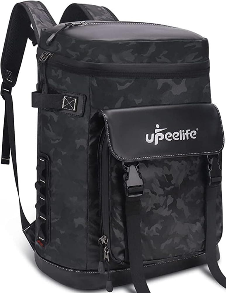 Upeelife Mochila Nevera Isotermica, 30L Grande Mochila Nevera Portatil Impermeable, Bolsa Picnic Termica Prueba de Fugas