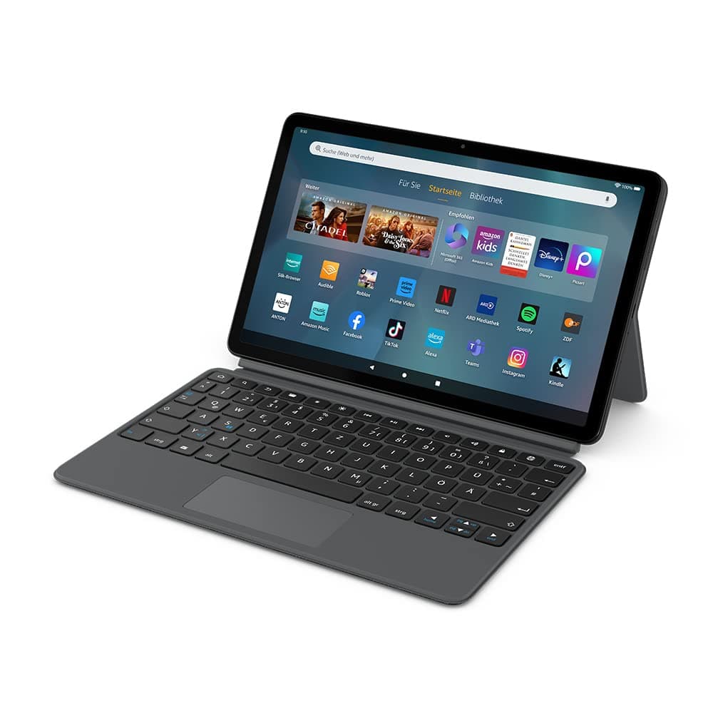 Tastaturhülle für Amazon Fire Max 11 (nur kompatibel mit Tablets der 13. Generation, 2023)