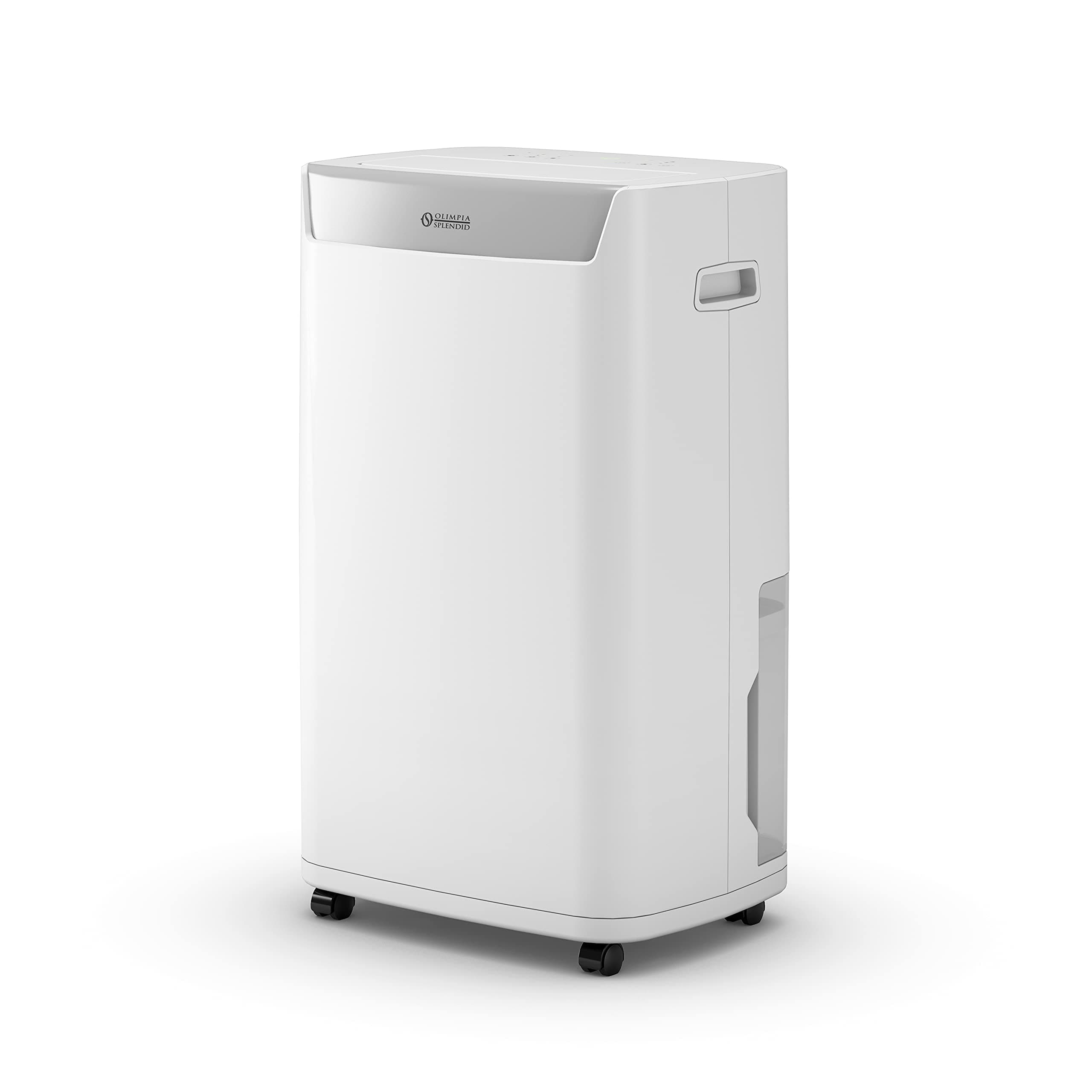 Olimpia Splendid, Aquaria S1 20 P, Deumidificatore Portatile, Capacità 20 l / 24h, Ideale per Ambienti fino a 90 m³, Tripla Filtrazione dell'Aria, Tanica 5 l Estraibile, Timer 24h, Wifi Integrato