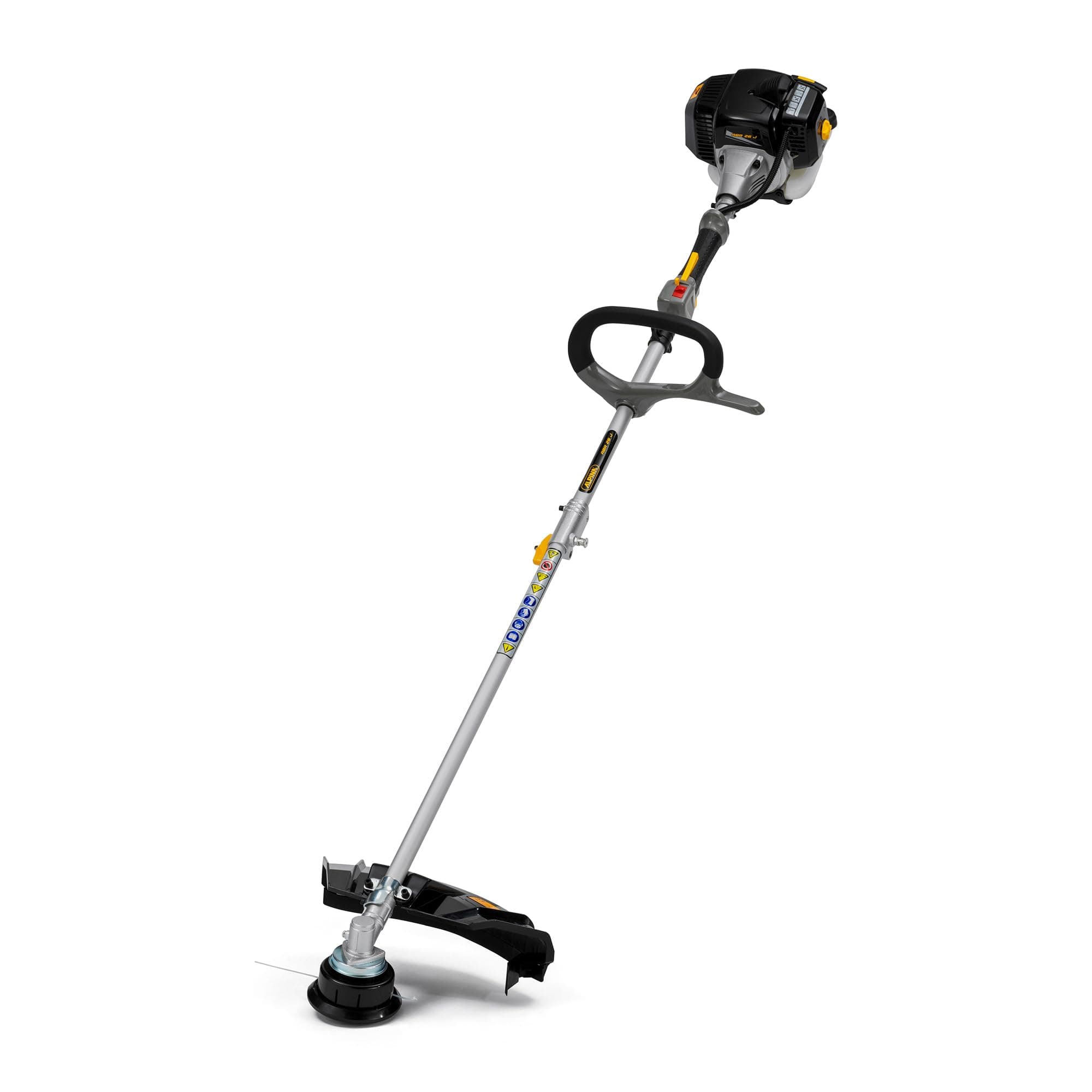 Alpina ABR 26 J Decespugliatore A Scoppio, 25,4 cc, 700 W – Asta Divisibile, Easy Start – Per Erba Incolta E Vegetazione Fitta