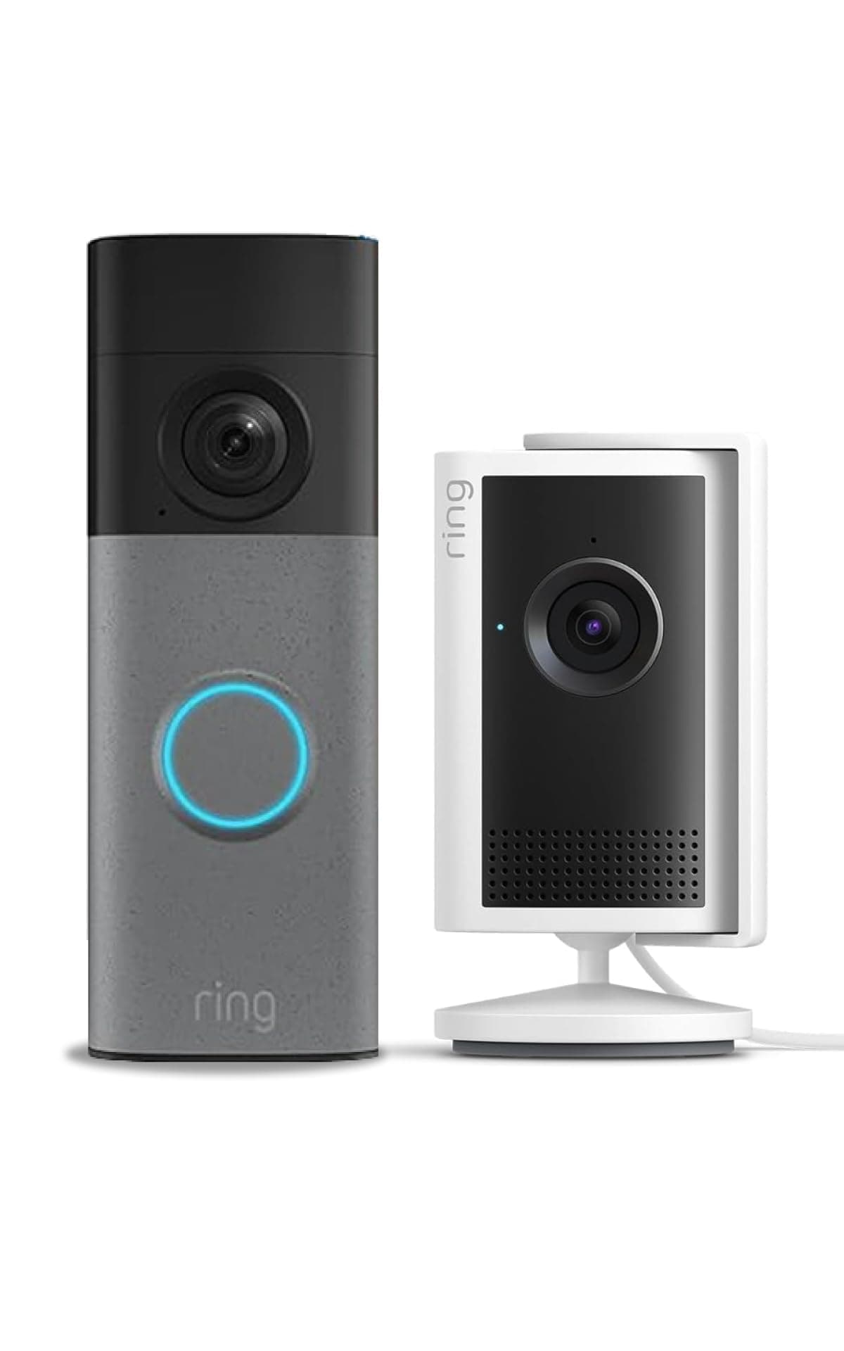 Ring Videocitofono a batteria + Ring videocamera interna Plus (ultimo modello)