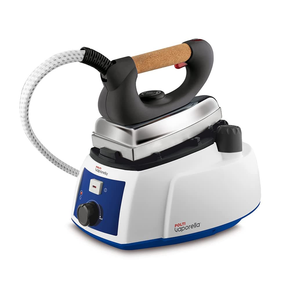 Polti Vaporella 515 Pro Centrale Vapeur avec Chaudière, 3,5 bar, jusqu'à 90 g/min, 1750 W, Blanc/Bleu