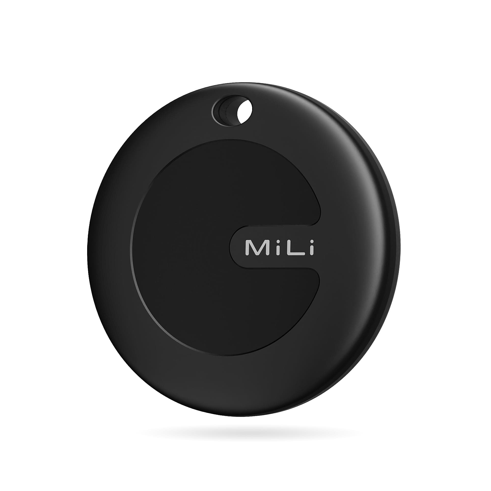 MiTag Smart Tracker Tag, Localizzatore Bluetooth Compatibile con Trova dispositivo (Solo Android), Trova Oggetti e Chiavi/Bagagli/Valigie/Zaini, Portafogli/Batteria Sostituibile, Nero-1Pack